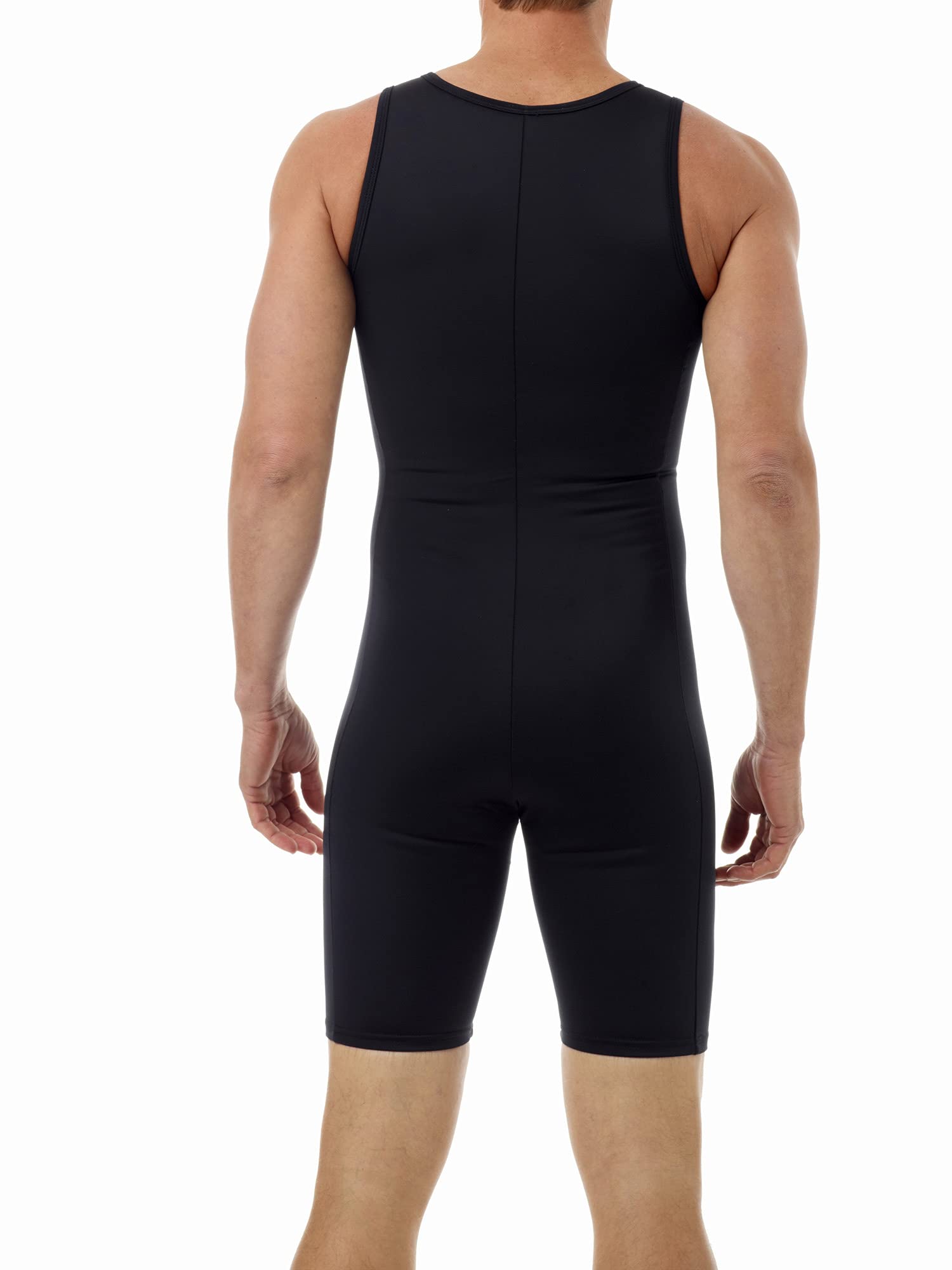 Underworks Extreme Compression Swim Bodysuit for Women & Men - High Performance Swimwear for Lap Swimming, Water Aerobics & Beach Activities