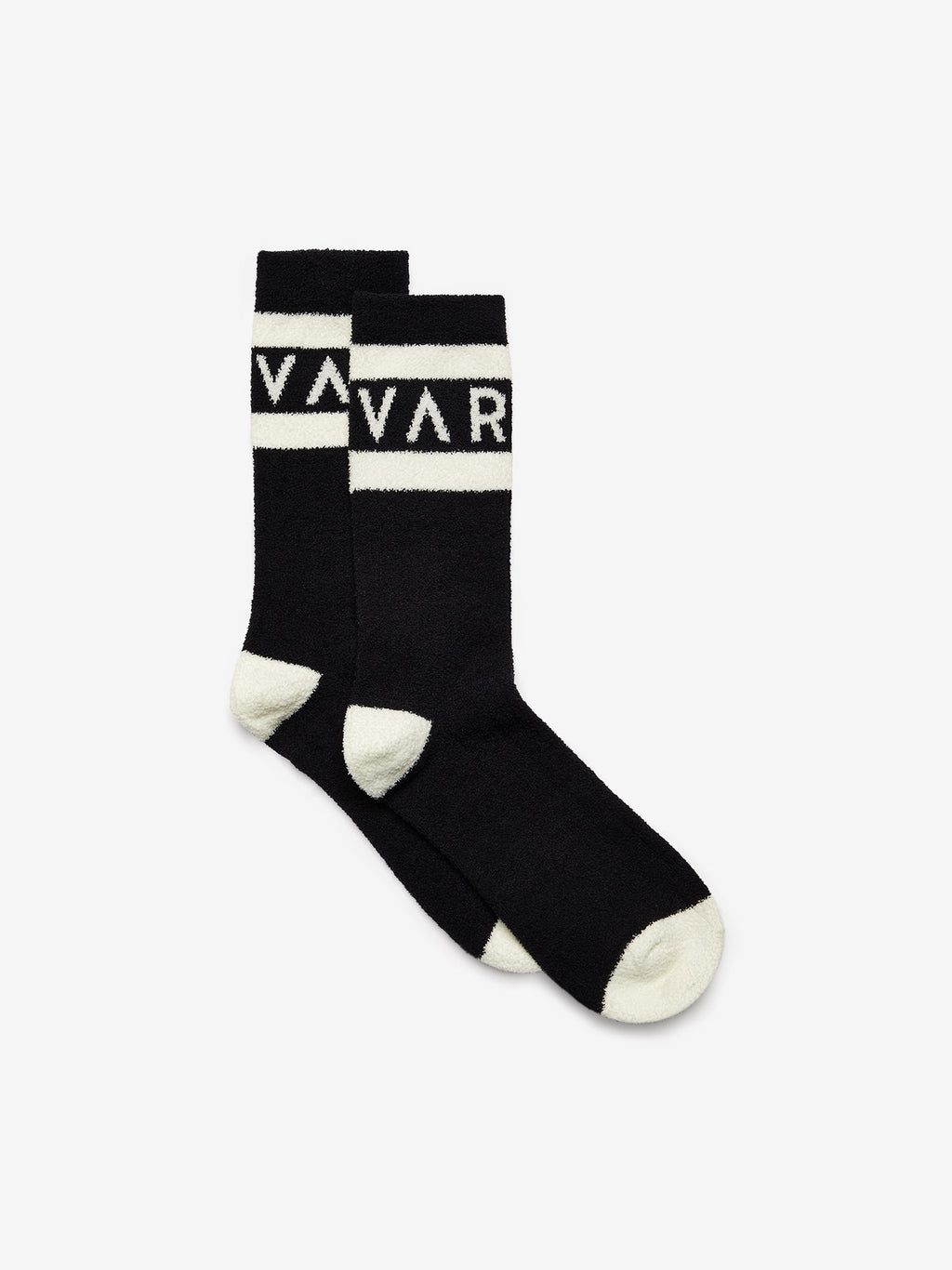Varley Spencer Socks - Black Egret Color - Small/Medium Size - Comfortable Casual & Athletic Wear for Men and Women