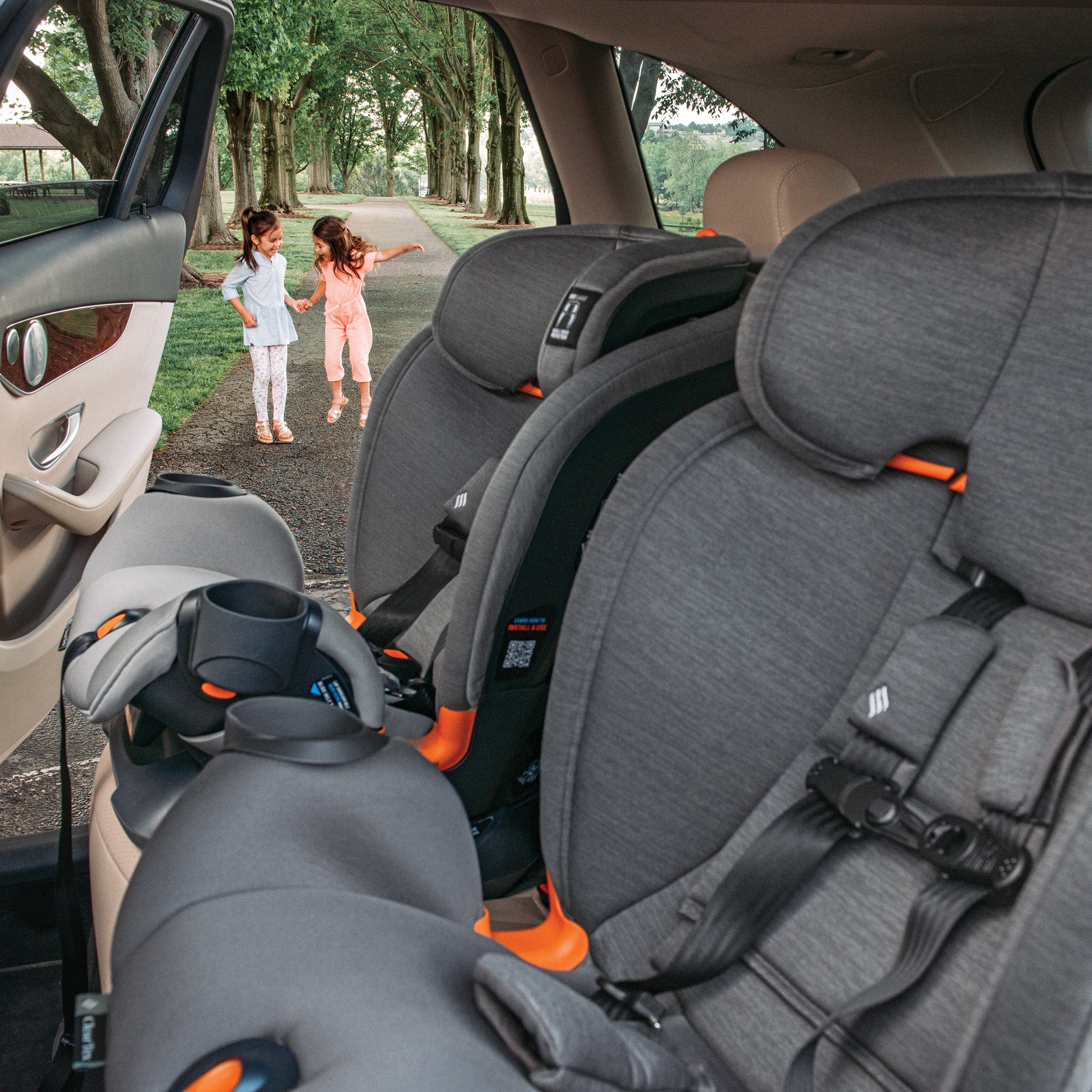 Chicco OneFit ClearTex All-In-One Convertible Car Seat for Infants to Toddlers - Safe & Comfortable for Travel, School & Family Road Trips