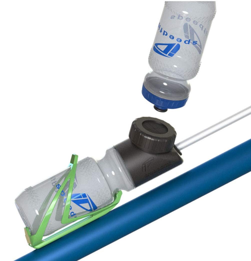F2 Bicycle Water Bottle - Hands-Free Hydration System with Refill Port for Cycling, Running, Hiking & Outdoor Sports | Leakproof & Easy to Use