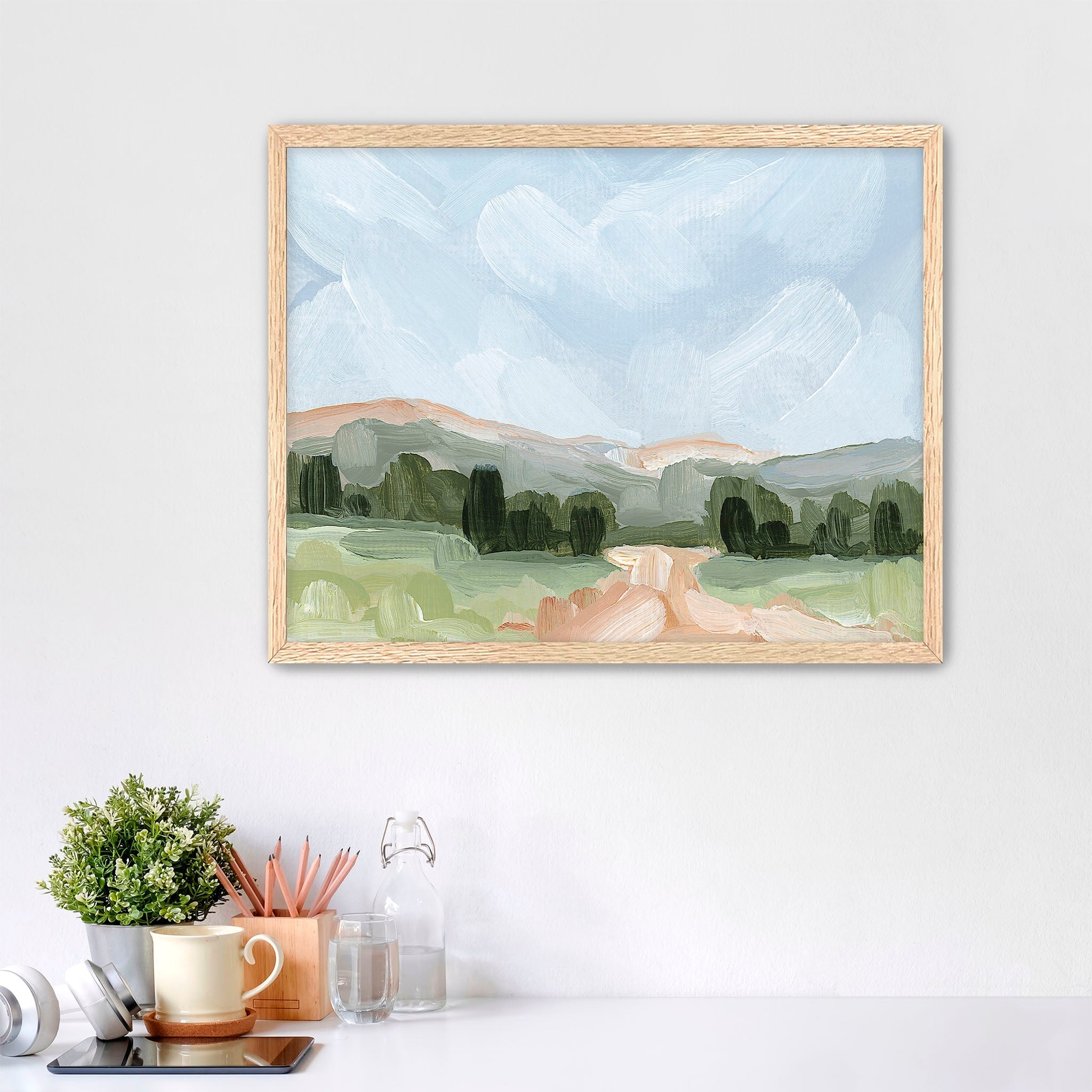 Almost Home Art Print - Beautiful Wall Decor for Living Room, Bedroom & Office | Perfect Gift for Housewarming, Wedding & Holidays