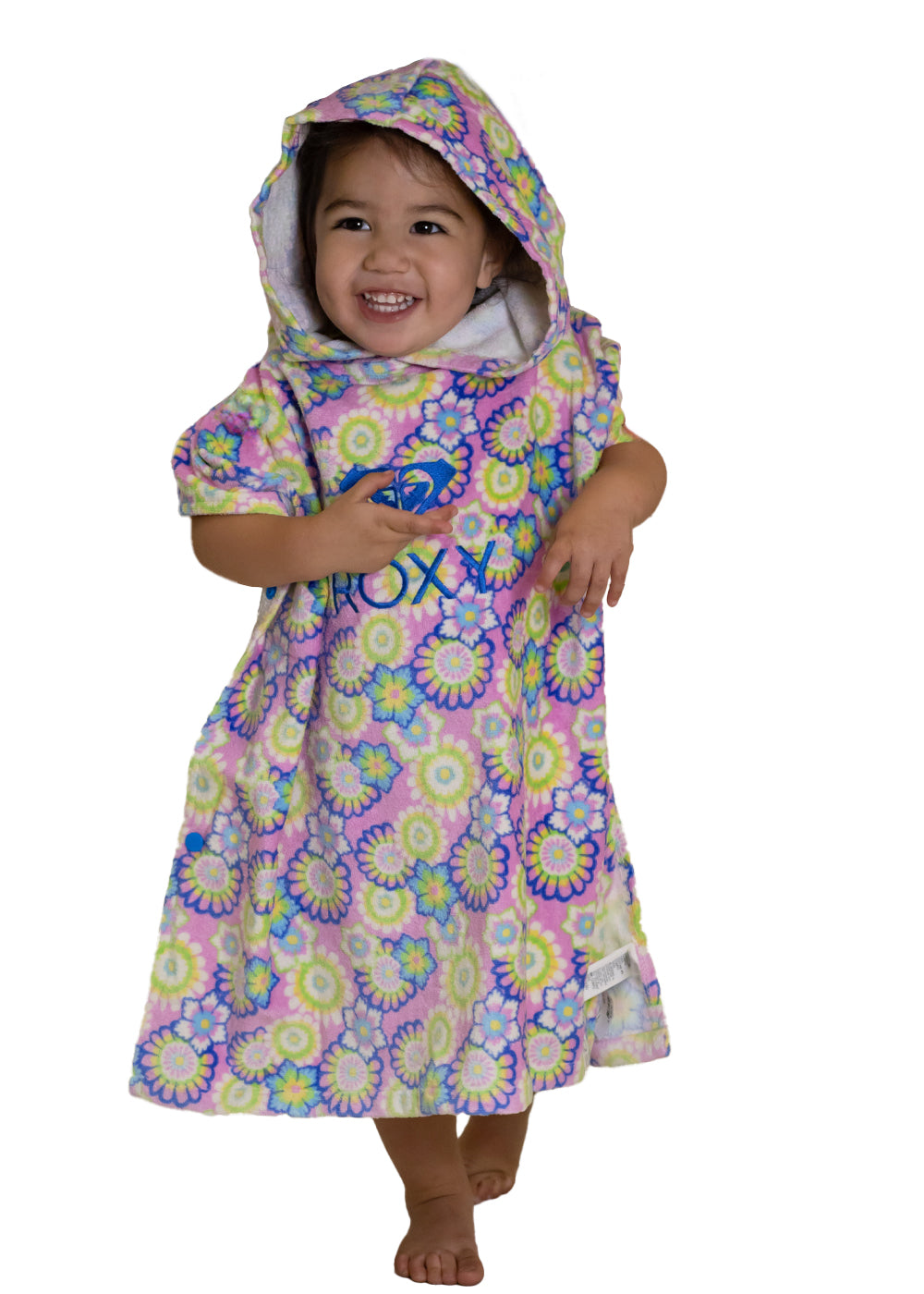 Roxy Toddler Girls Hooded Towel - Soft & Absorbent Bath Towel for Baby & Kids - Perfect for Beach, Pool & After Bath Time