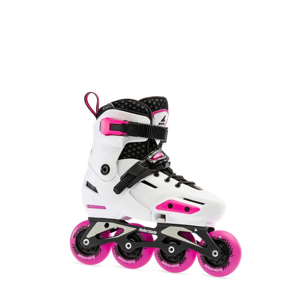 Rollerblade Apex G Inline Skates - White & Pink for Women & Girls | High-Performance Fitness & Recreational Skating | Perfect for Outdoor Exercise, Park Trails & Urban Commuting