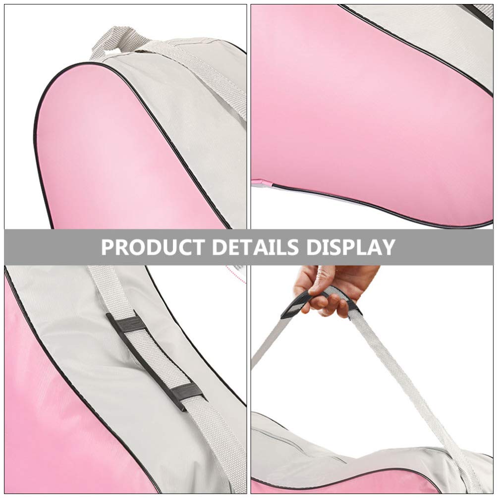 BESPORTBLE 2-Pack Skate Storage Bag - Durable Roller Skate Carrying Case for Hockey Skates, Ski Boots & Winter Gear - Perfect for Kids & Adults - Ideal for Ice Rink, Hockey Games & Winter Sports Travel