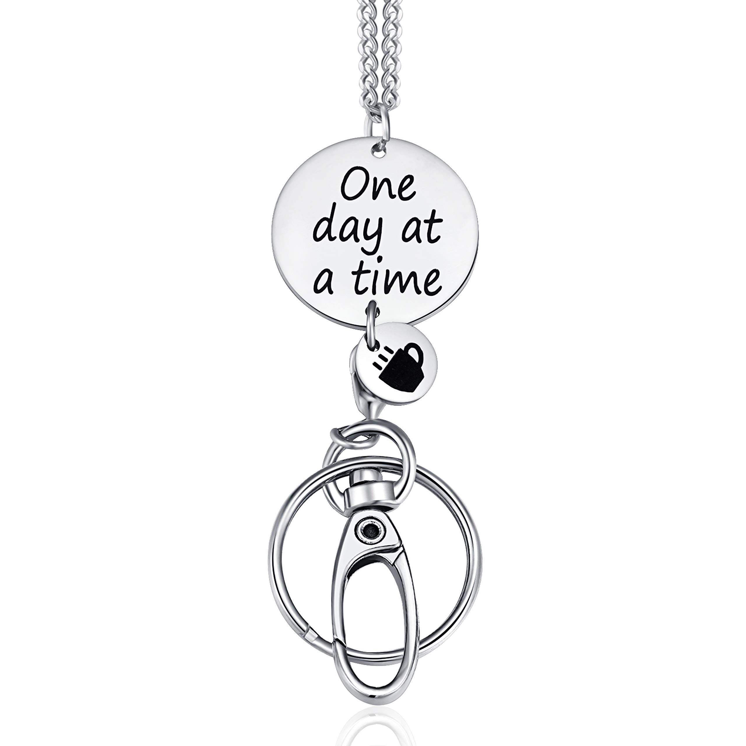 Inspirational Lanyard for Women Teachers - ID Badge & Key Holder for Work & School