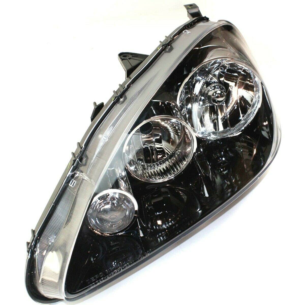 Replacement Headlight Lamp Left Hand Side (LH) Driver Side for Acura RSX - Durable OEM Replacement Part - Perfect for Night Driving & Auto Repair Shops