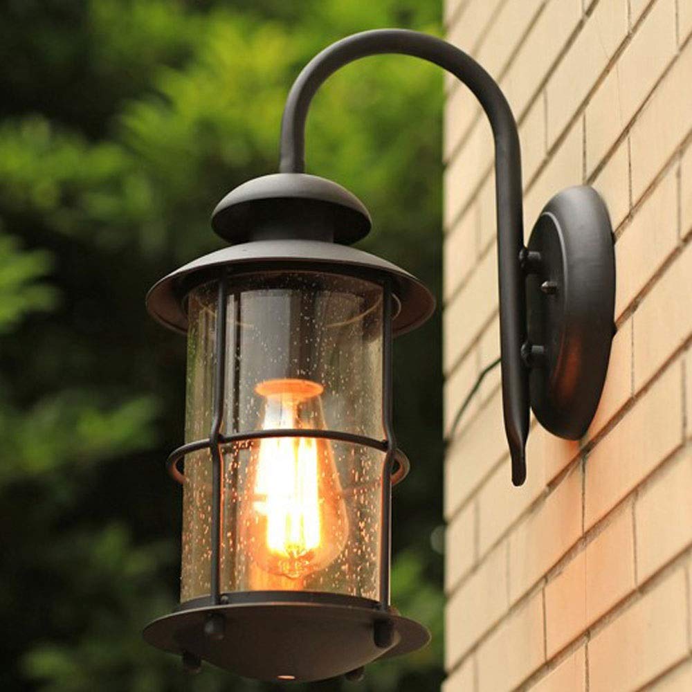 Waterproof LED Wall Sconce Light - Outdoor Wall Mounted Lamp for Garden, Balcony, Courtyard & Terrace - Durable Lighting for House, Villa, Bar & Restaurant - Perfect for Patio, Entryway & Landscape Lighting