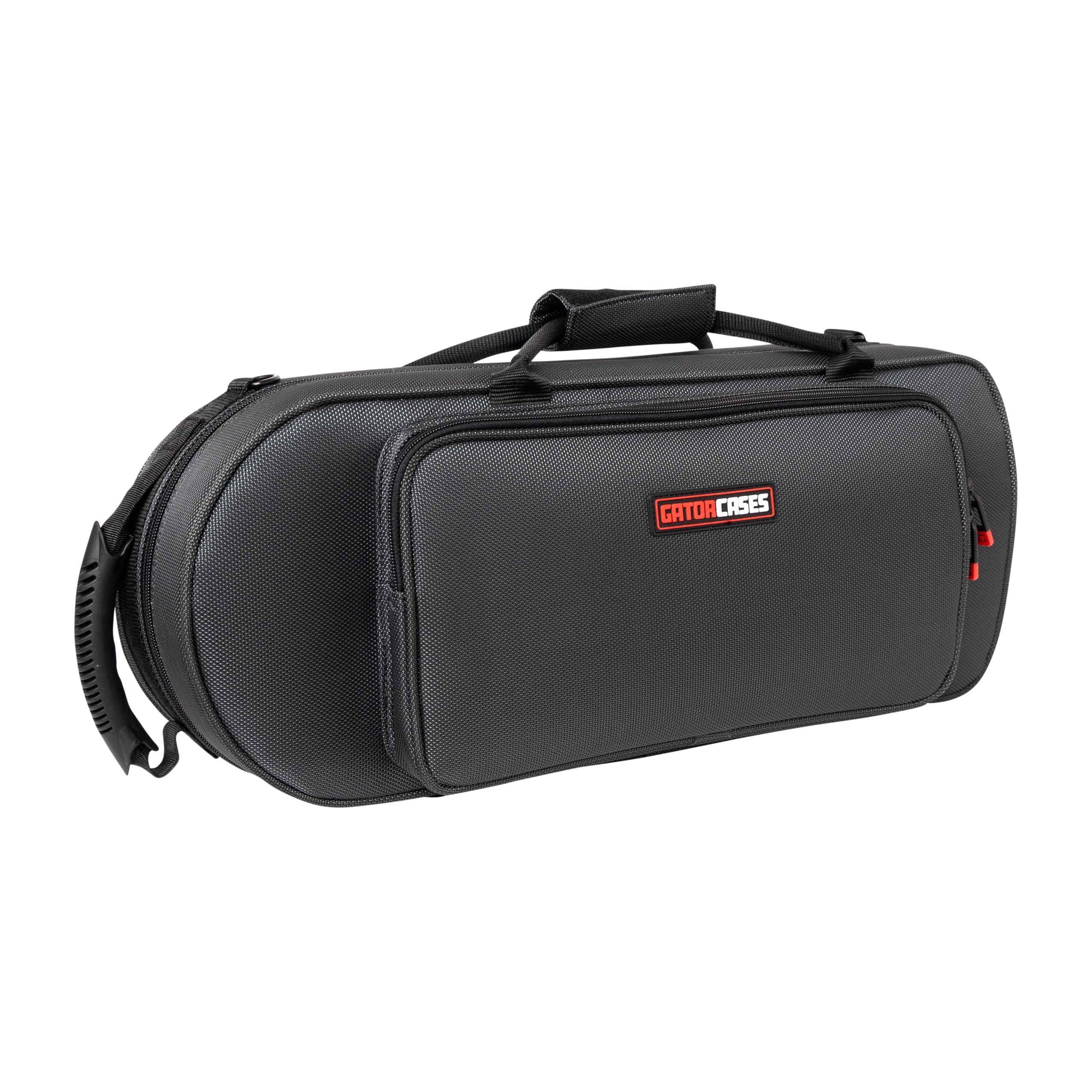 Gator Adagio Shaped Trumpet Case - Durable Hard Shell Protection for Professional Musicians | Perfect for School Bands, Concerts & Travel