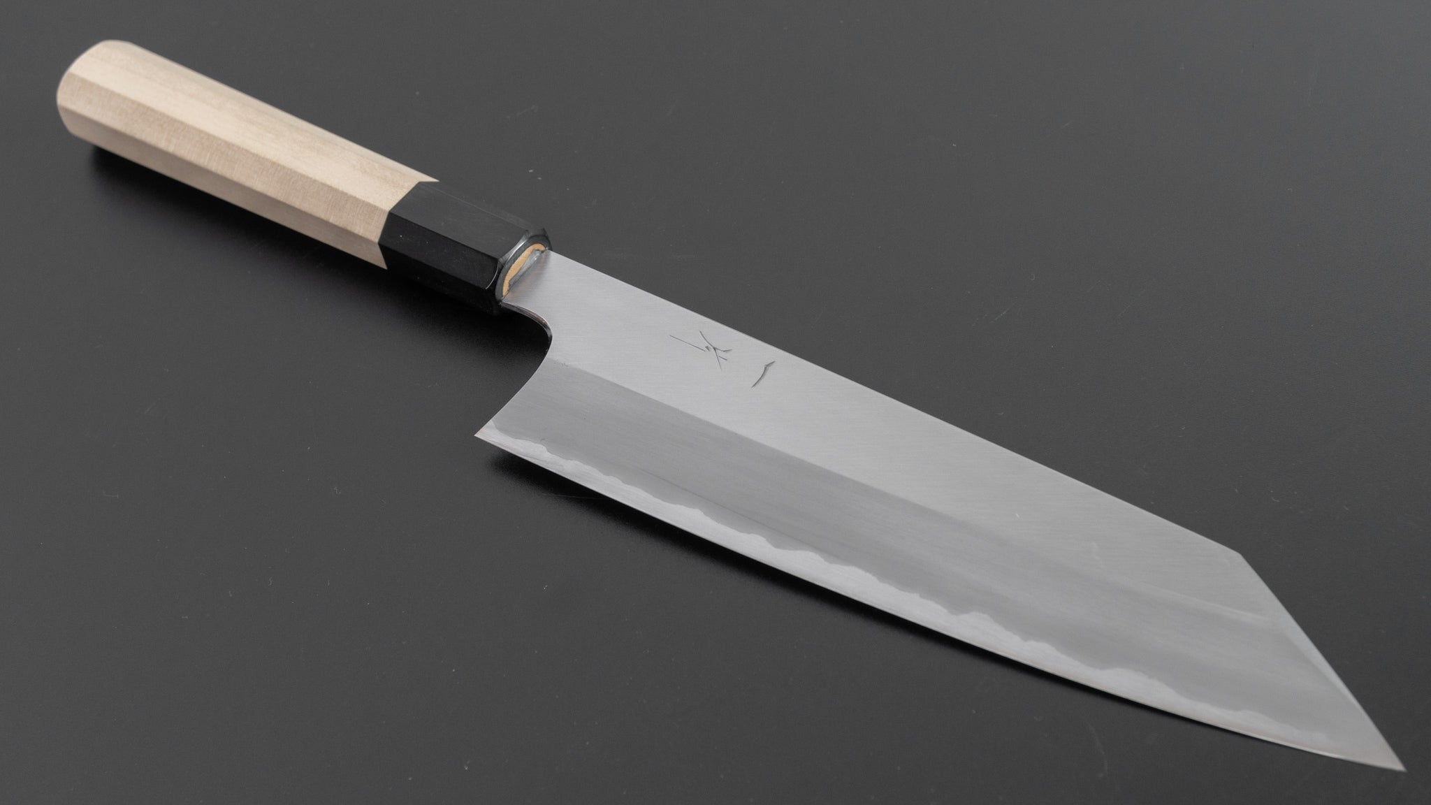 Hitohira Togashi White #1 Stainless Clad Migaki Kiritsuke Gyuto 210mm Japanese Chef Knife with Ho Wood Handle - Perfect for Sushi, Sashimi & Precision Vegetable Cutting