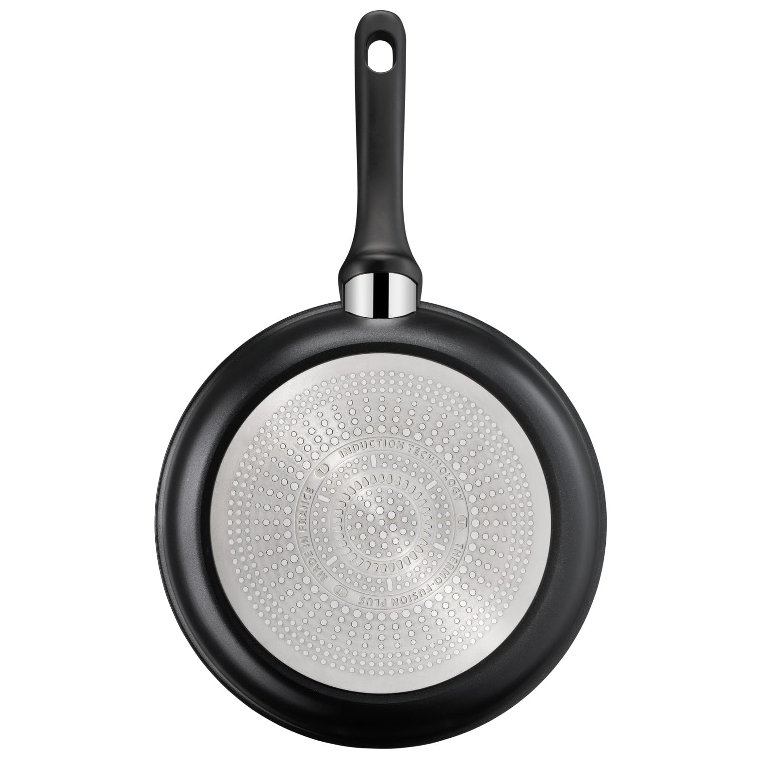 Tefal Unlimited On Premium Non-Stick Frying Pan 28cm - Long-Lasting Induction Compatible Cookware with Heat Indicator, Dishwasher Safe Aluminum Black (G25906AZ) - Perfect for Sautéing, Frying & Everyday Cooking
