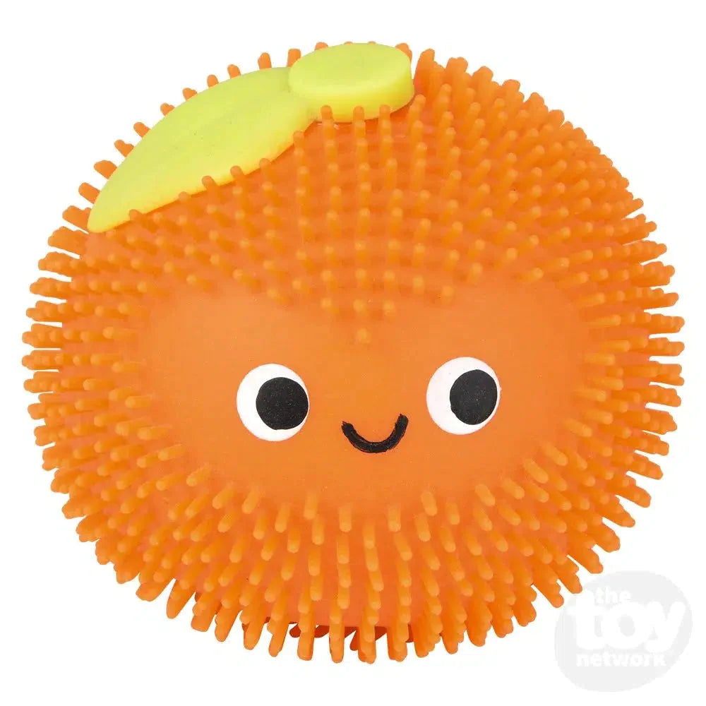 3.75 Inch Puffer Fruit Toy - Cute Squeeze Stress Relief Ball for Kids & Adults - Perfect for Office, Home, and Classroom Use
