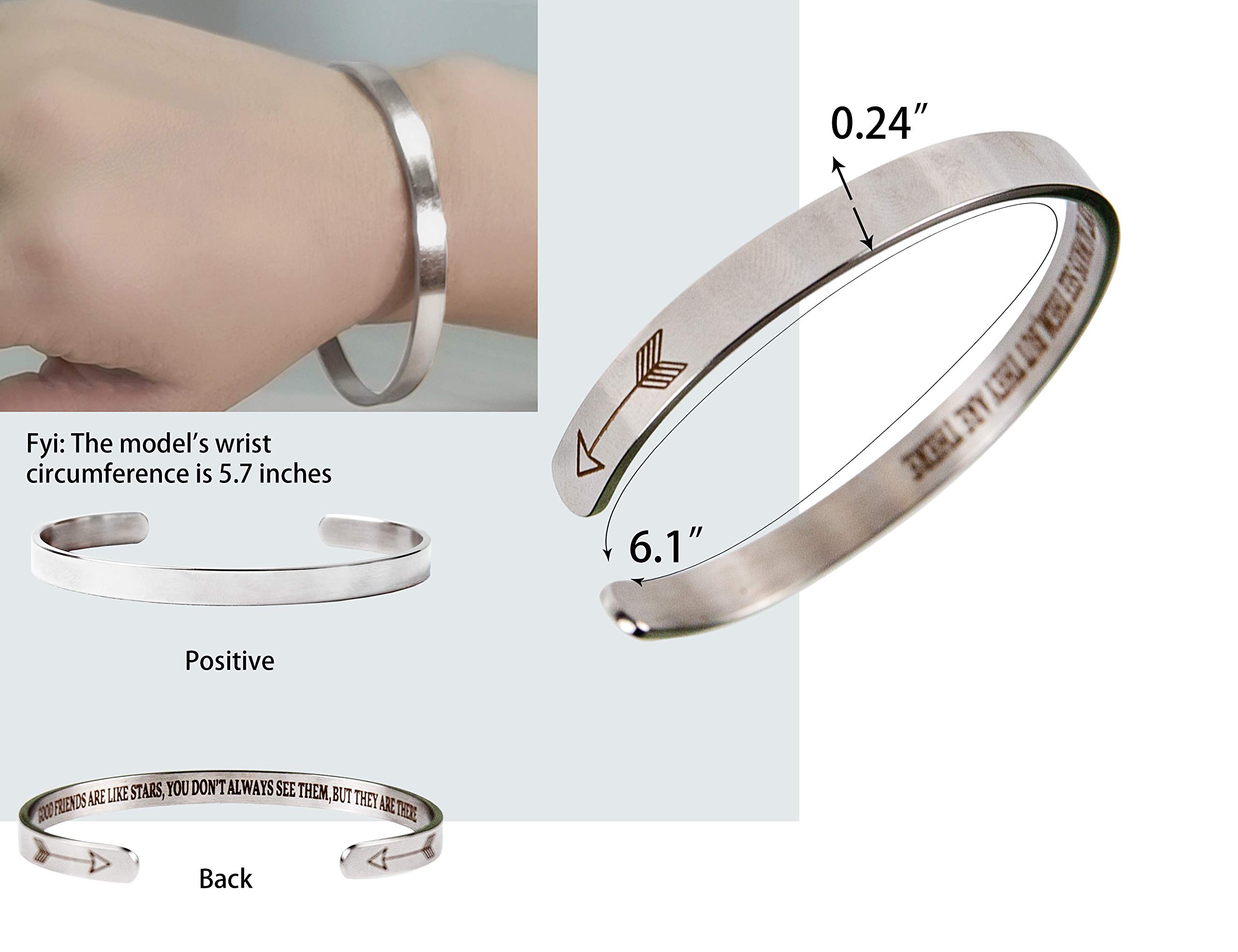 Best Friend Gifts for Women - Thoughtful Birthday Presents for Her | Unique Friendship Gifts Like Stars | Perfect for Best Friend's Birthday, Anniversary & Special Occasions