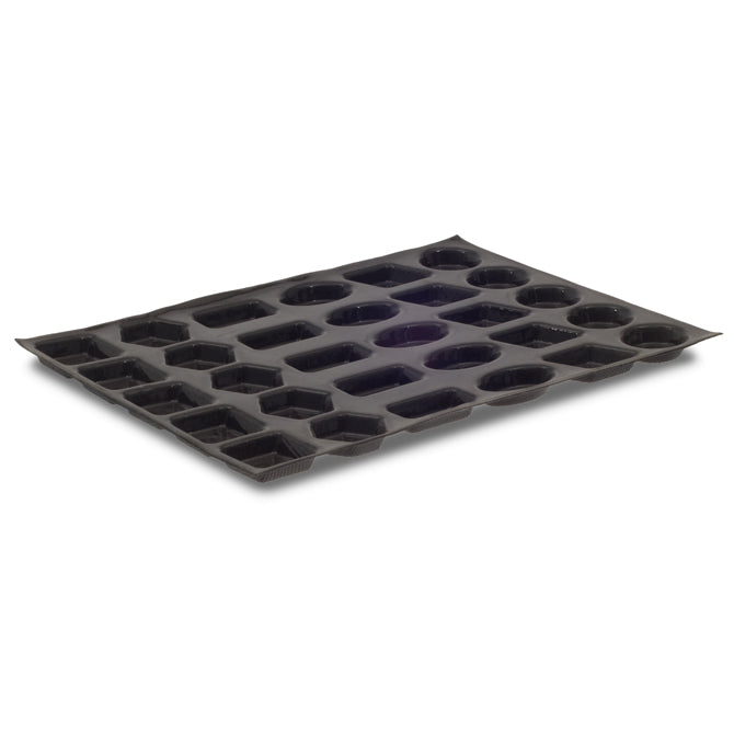 Flexipan Delicacies Silicone Baking Mold - 30 Shapes for Cakes, Cookies & Pastries - Perfect for Home Bakers & Professional Chefs