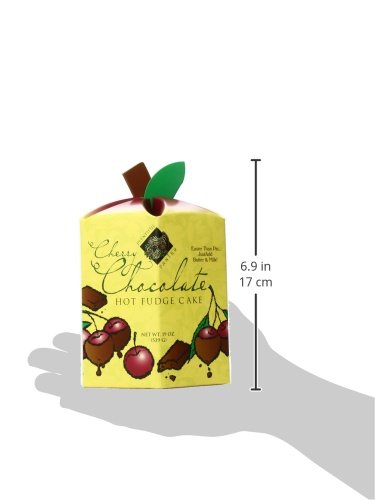 Plentiful Pantry Cherry Chocolate Hot Fudge Cake Mix - 19oz Box, Easy Bake with Just 2 Ingredients, Rich & Moist Dessert for Parties, Holidays & Family Gatherings