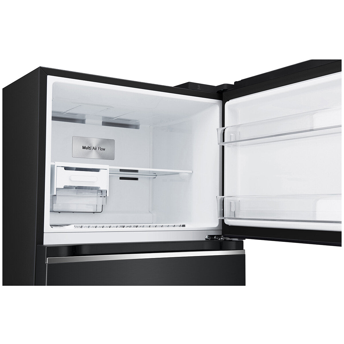 LG 375L Top Mount Refrigerator with Matte Black Finish - Energy Efficient 5MB Model for Modern Kitchens | Perfect for Small Families & Apartment Living