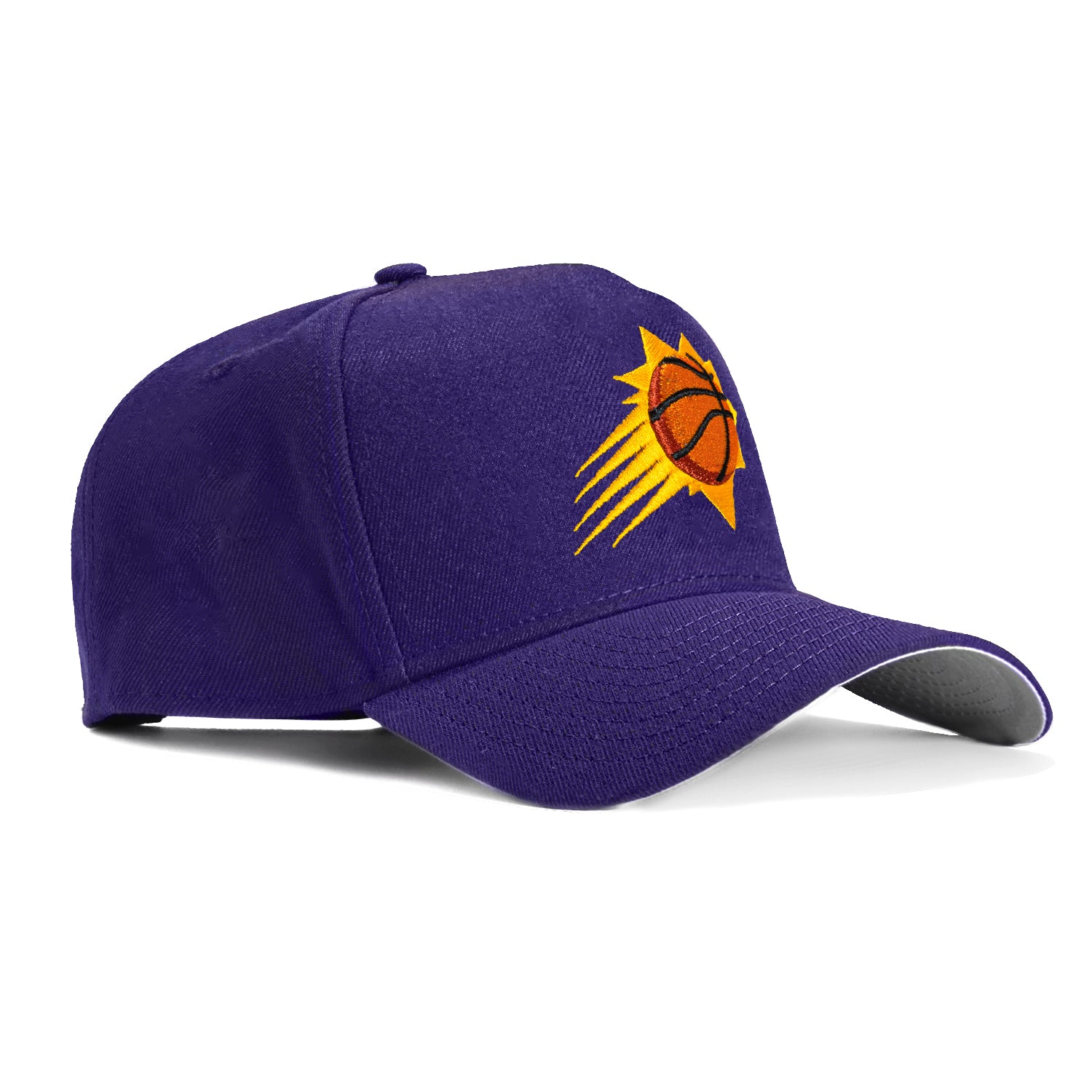 New Era 9Forty A-Frame Phoenix Suns Snapback Adjustable Baseball Cap - Purple NBA Basketball Fan Gear for Men & Women | Game Day, Streetwear, Sports Fashion