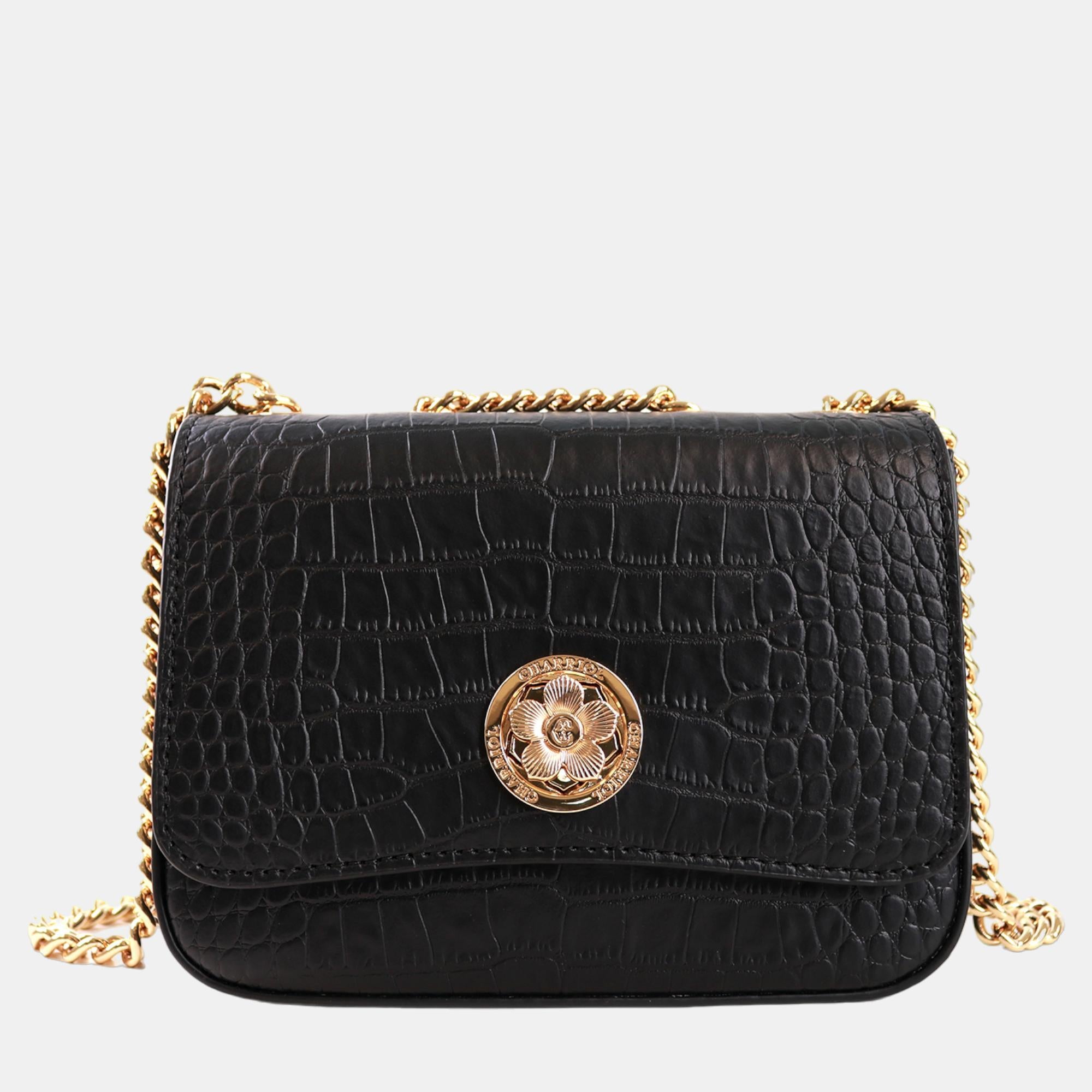 Black Leather Laetitia Classic Handbag for Women | Premium Genuine Leather Tote Bag | Perfect for Work, Travel & Everyday Use