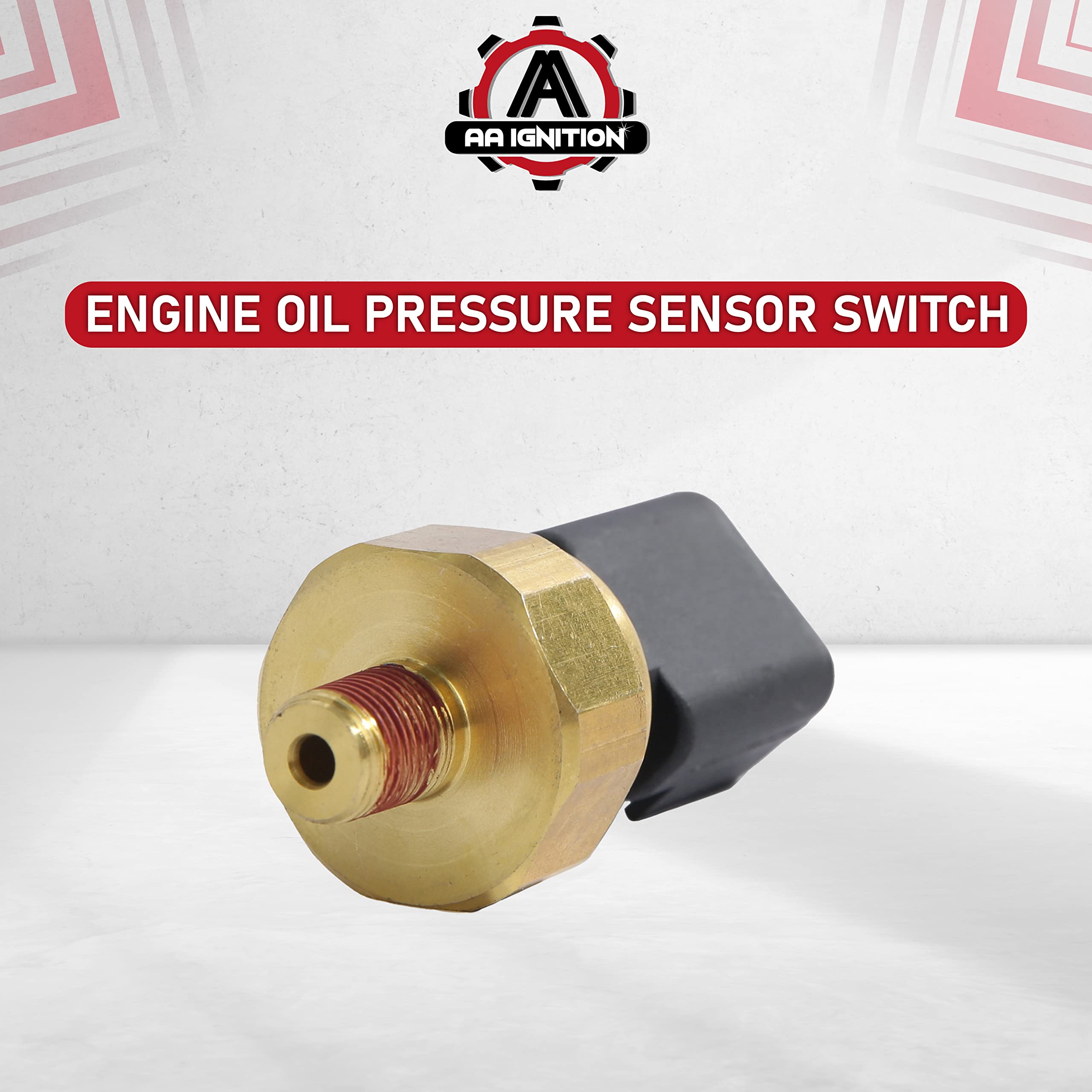 Engine Oil Pressure Sensor Switch - Replaces 5149062AA, 05149062AA, 56028807AB, 56028807AA - Compatible with Chrysler 200/300, Dodge Avenger/Challenger/Durango, Jeep Grand Cherokee, Ram 1500 - Perfect for Engine Maintenance & Performance Tuning