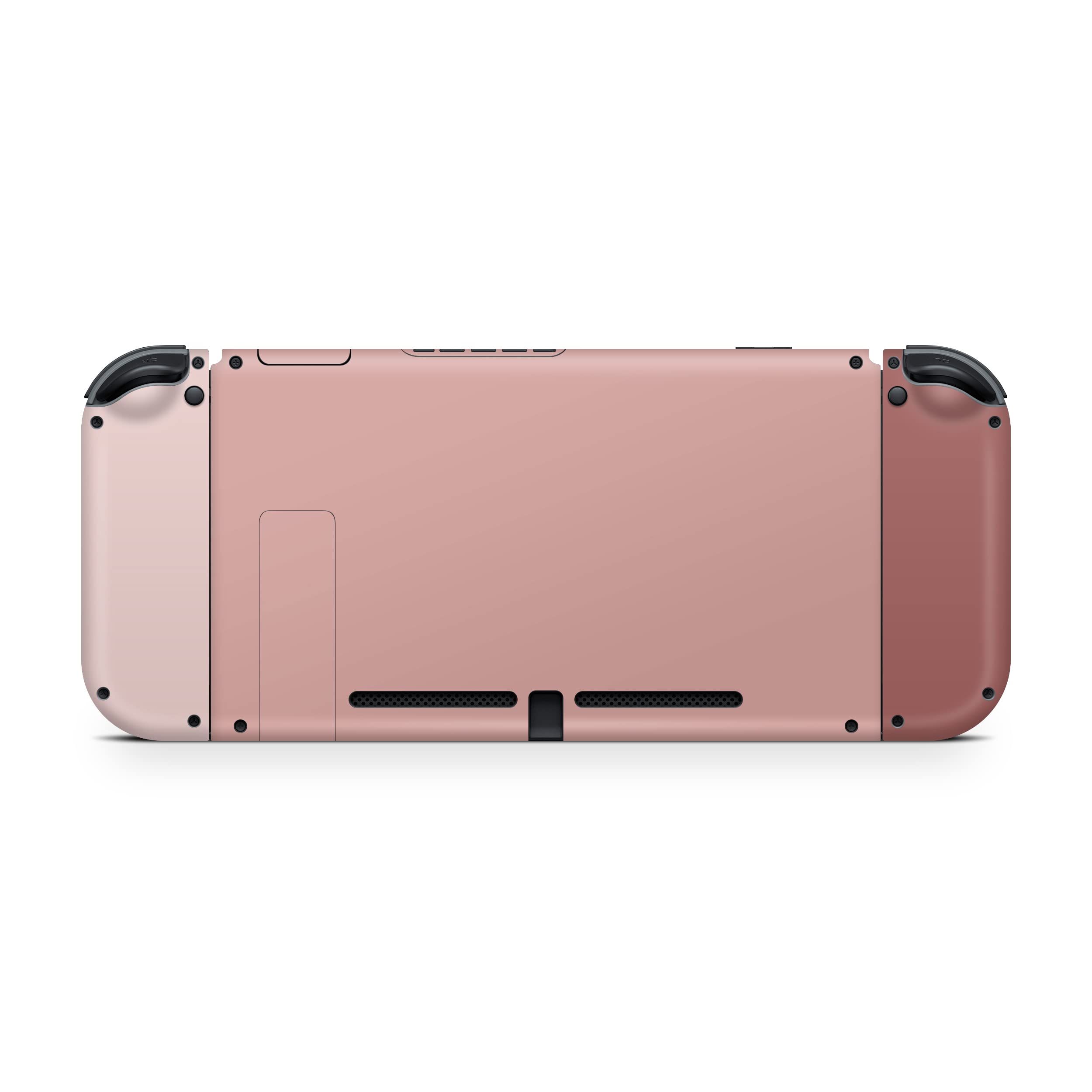 Retro Brown Color Block Vinyl Skin Wrap Cover for Nintendo Switch - Premium 3M Full Body Decal Sticker, Compatible with All Switch Models - Perfect for Gaming, Travel & Personalization