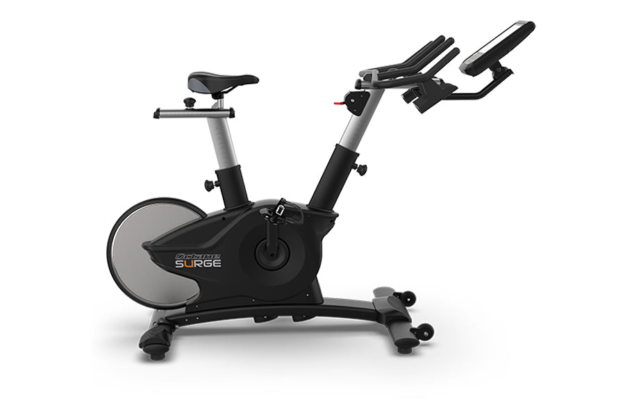 Octane Surge Indoor Cycling Bike - Premium Home Exercise Bike for Cardio & Strength Training - Perfect for Home Gym, Fitness Studio & Apartment Workouts