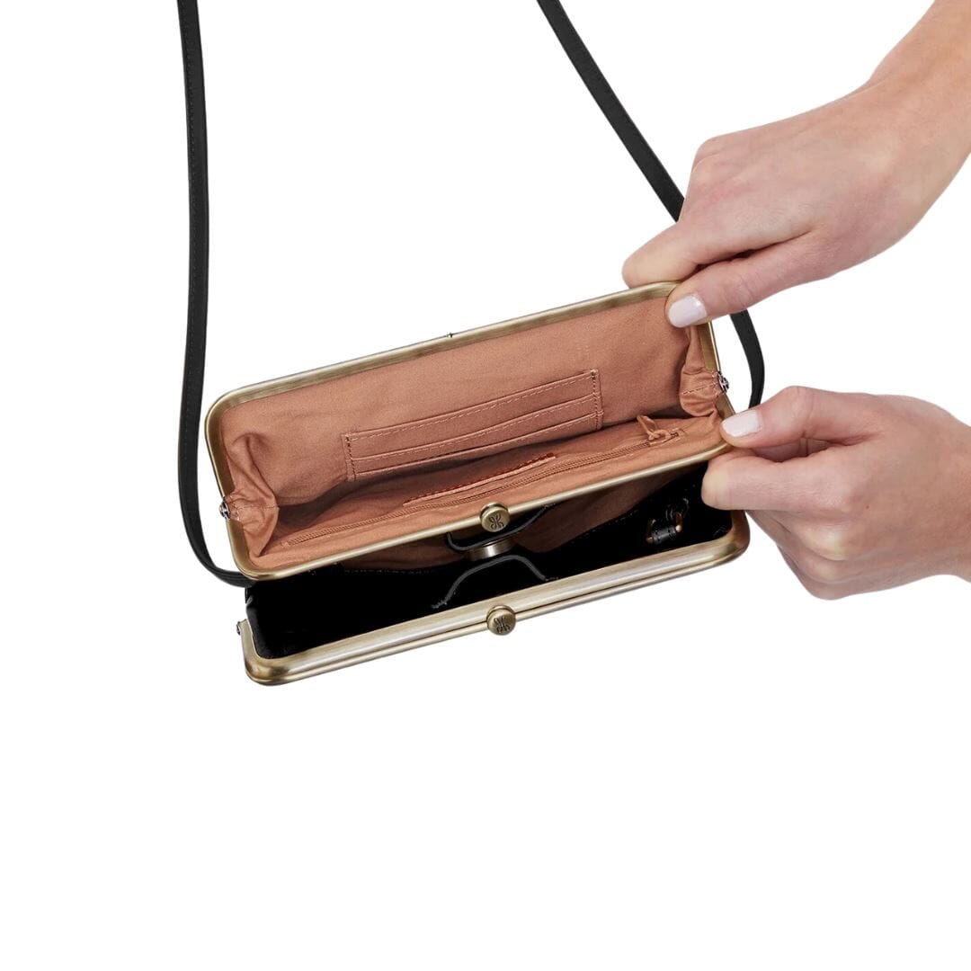 HOBO LAUREN Leather Crossbody Bag for Women - Stylish Shoulder Purse with Adjustable Strap, Perfect for Work, Travel & Everyday Use