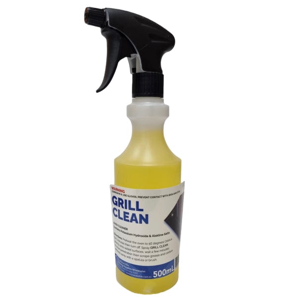 Grill Clean 500ml Oven Cleaner & Range Hood Degreaser - Powerful Stain Remover for Kitchen Appliances, BBQ Grills, Stovetops & Cookware