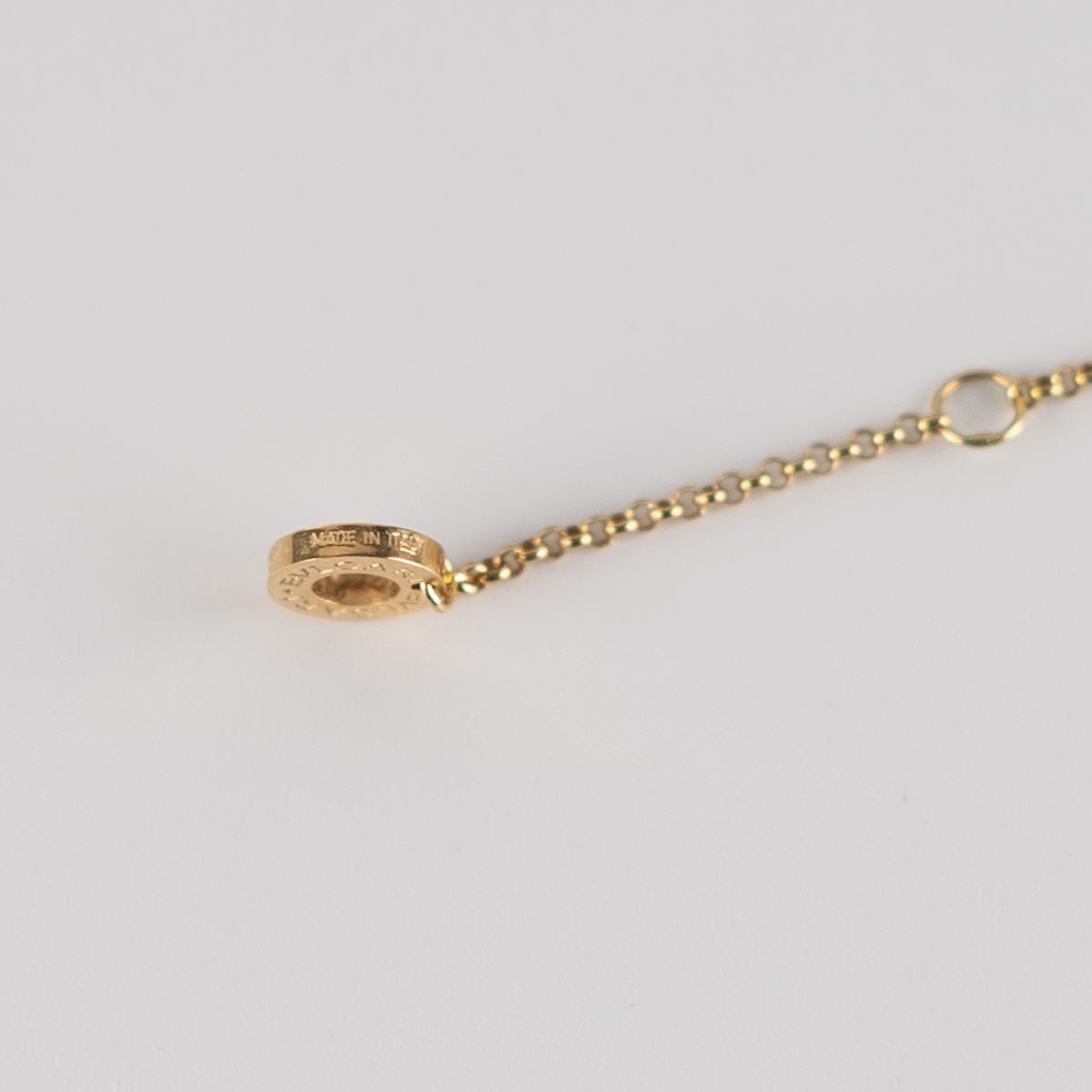 Bvlgari Onyx Necklace in 18K Yellow Gold - Luxury Black Onyx Pendant for Women, Perfect for Evening Events & Special Occasions