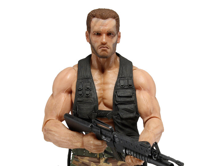 NECA Predator 30th Anniversary Jungle Encounter Dutch Action Figure - Collectible Movie Toy for Fans, Gift for Adults & Kids - Perfect for Display, Photography & Cosplay Scenes