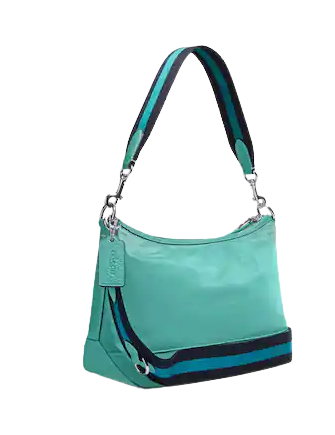 Coach Ellis Shoulder Bag for Women - Genuine Leather Crossbody Purse with Adjustable Strap, Perfect for Work, Travel & Everyday Use