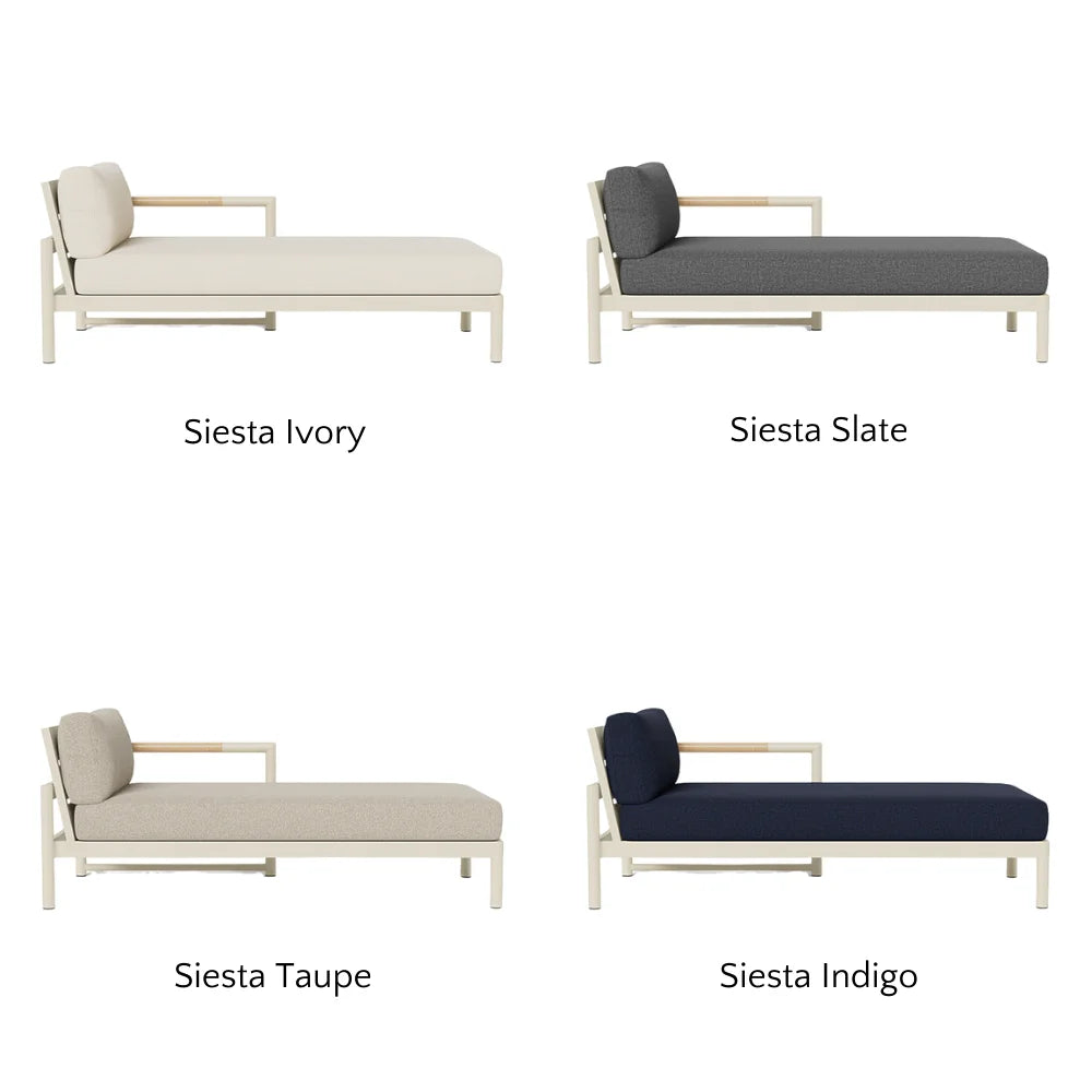 Breeze XL Outdoor Chaise Lounge Right - Premium Patio Furniture for Poolside, Garden & Backyard Relaxation