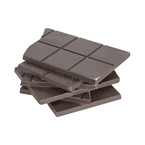 OliveNation 70% Dark Chocolate Bars - Gluten-Free, Vegan Baking Chocolate for Ganache, Truffles, Cookies, Snack Mixes & Decorations - 60 Count Bulk Pack - Perfect for Desserts, Gifts & Holiday Baking