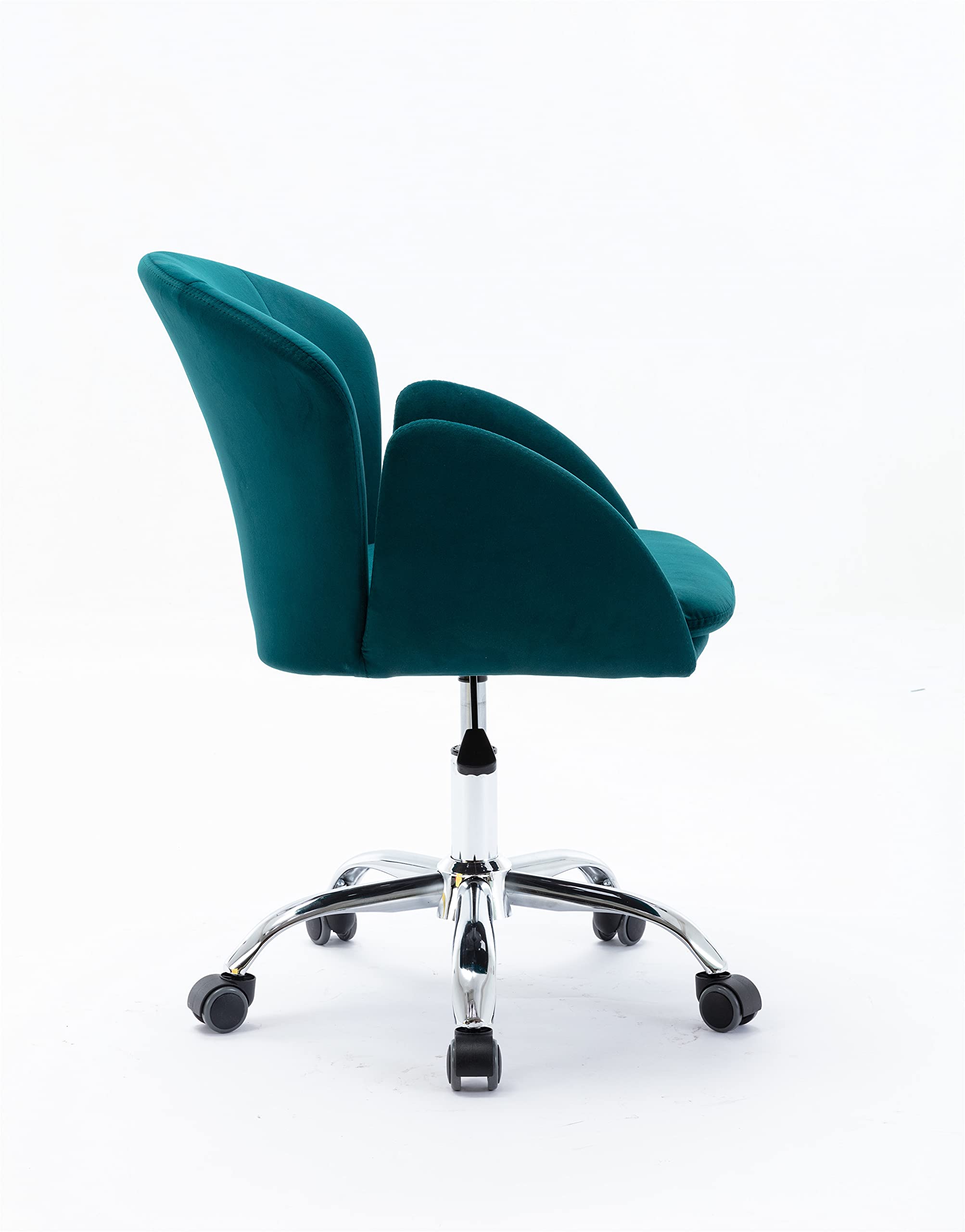 Ergonomic Office Chair with Lumbar Support & Armrests - 360° Swivel Rolling Computer Desk Chair for Home & Work - Breathable Fabric Task Chair (Teal) - Perfect for Long Work Hours, Gaming & Remote Work Setup