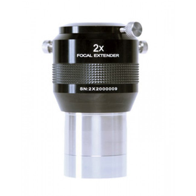 Explore Scientific 2x Focal Extender - Barlow Lens for Telescopes - Enhance Astronomy & Astrophotography for Stargazing & Planetary Observation