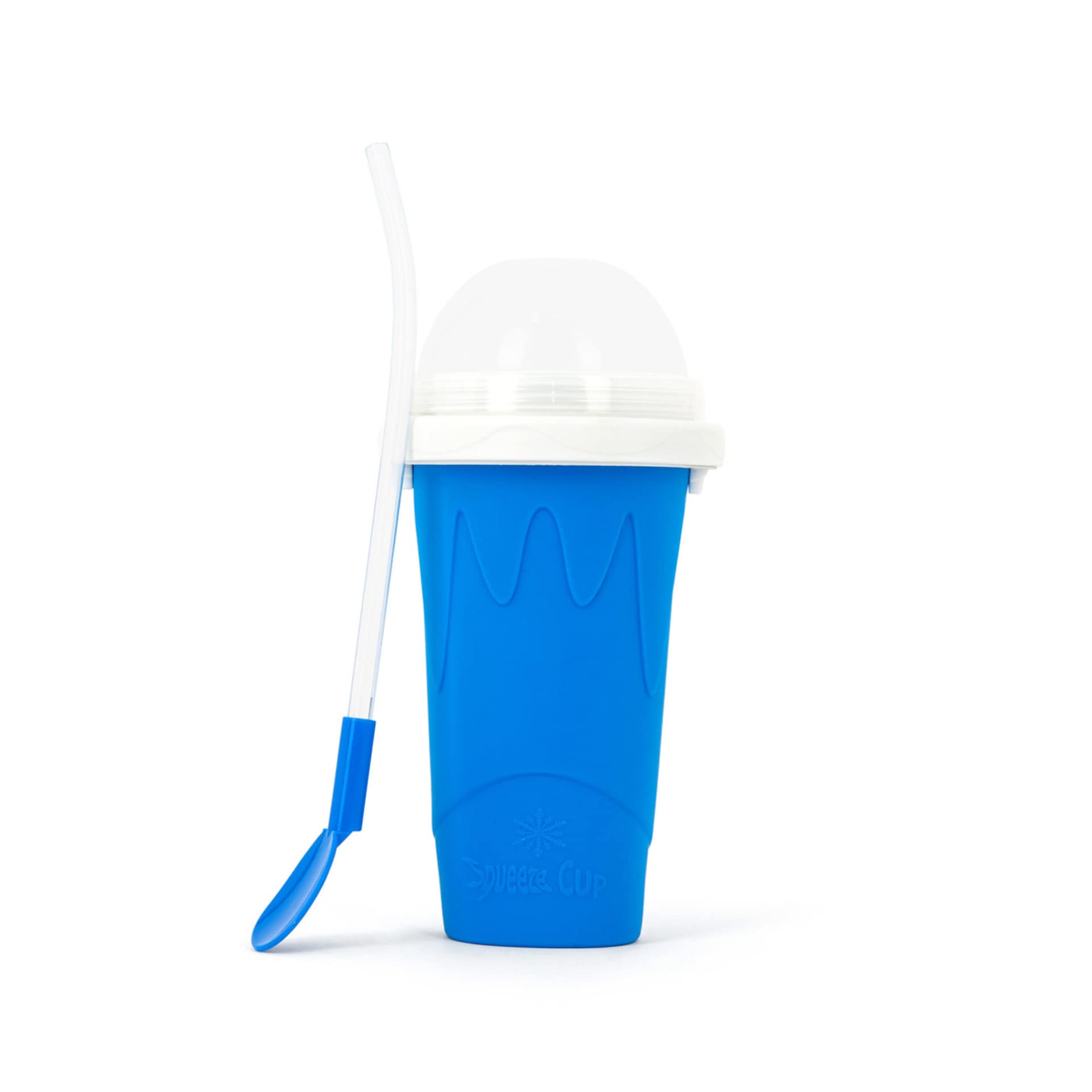 **Magic Quick Freeze Slushy Maker Cup – DIY Slushie, Smoothie, Milk & Juice Freezer Cup with Lid & Straw – Perfect for Kids, Parties, Summer Drinks & Outdoor Fun (Blue)**