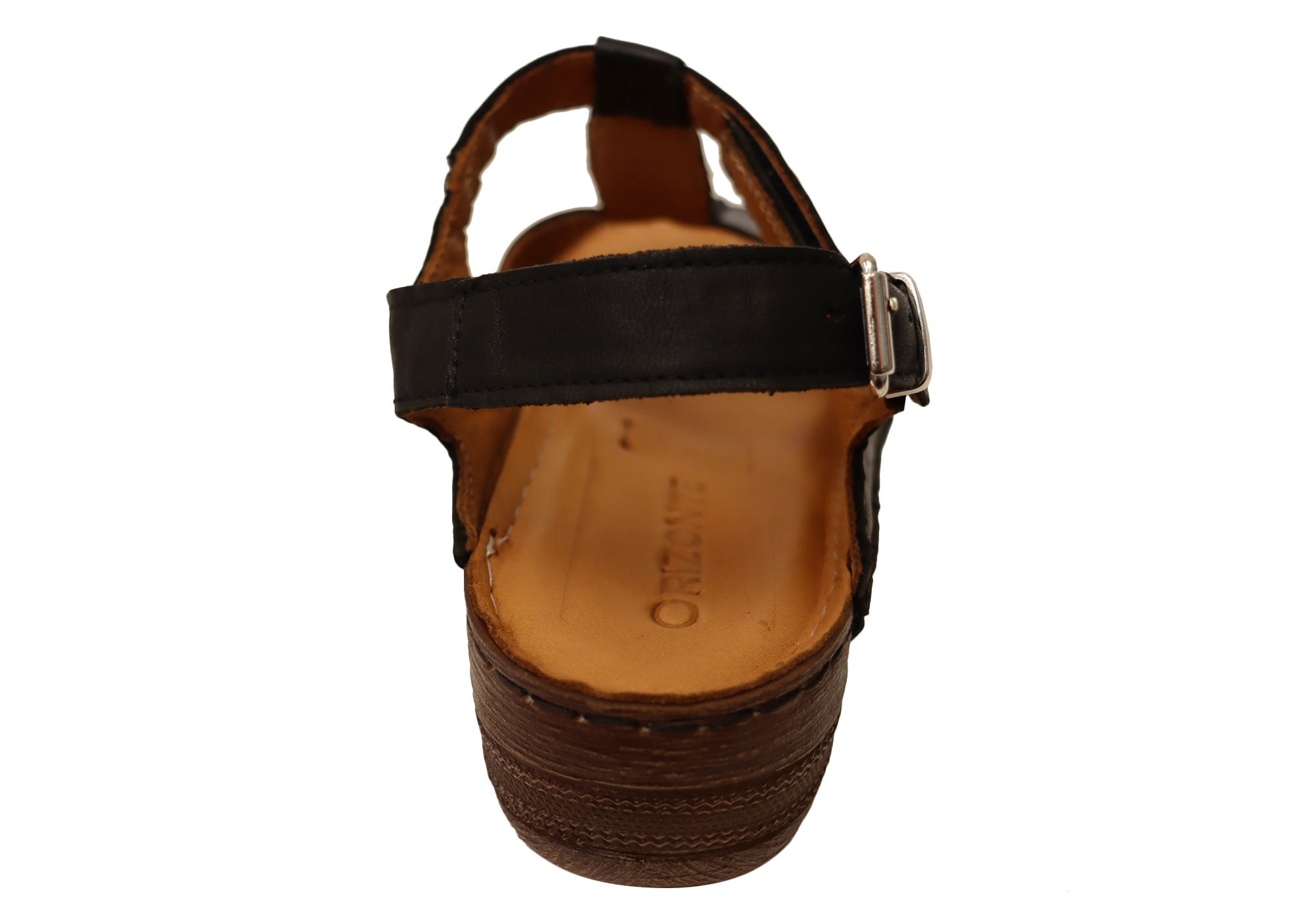 Orizonte Shaz Women's Comfortable Leather Sandals - European Style Summer Walking Shoes for Beach, Travel & Casual Outings