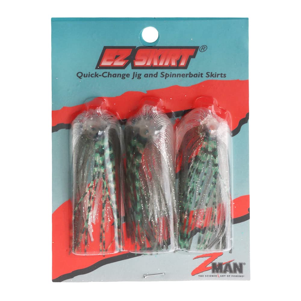 Z-Man EZ Skirt Bag - Premium Fishing Skirt Storage Organizer | Waterproof & Durable Tackle Bag for Bass, Crappie, and Walleye Fishing | Perfect for Boat, Kayak, and Shore Fishing Trips
