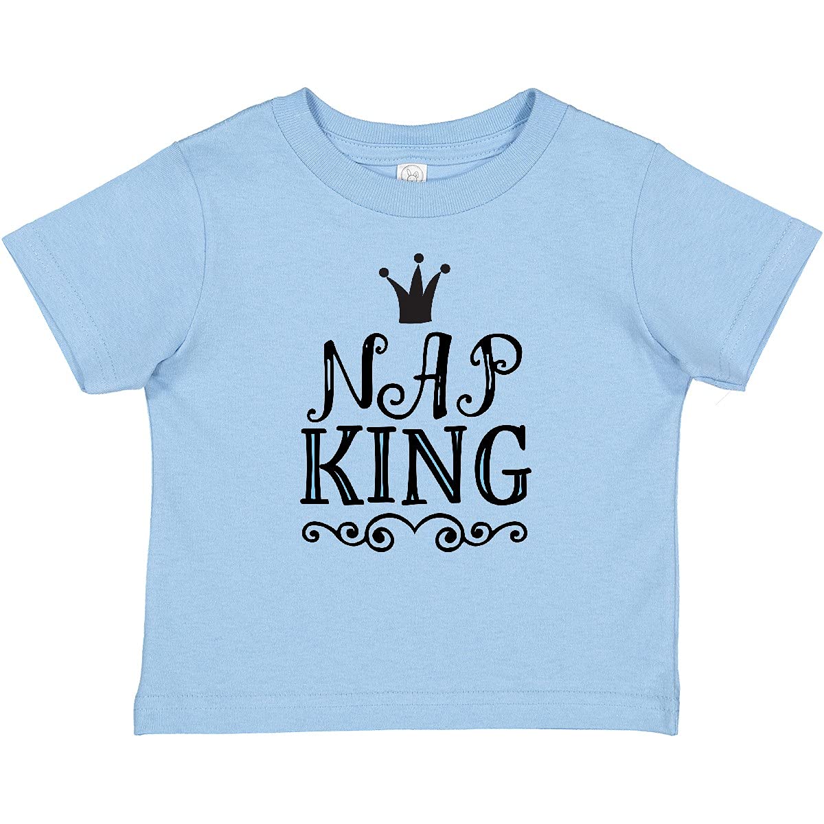 Inktastic Nap King Baby Boy T-Shirt - Soft & Comfortable Cotton Tee for Infants & Toddlers - Perfect for Playtime, Naptime & Everyday Wear