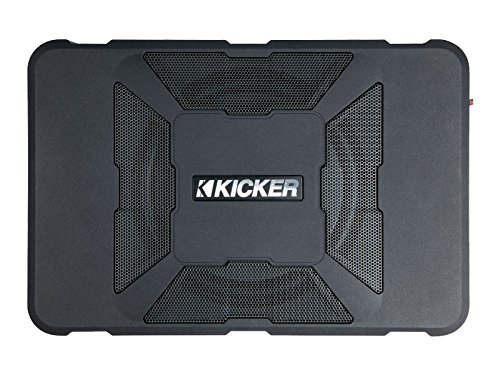 Kicker 11HS8 8-Inch 150W Hideaway Compact Powered Car Subwoofer - HS8 Series for Enhanced Bass | Perfect for Trucks, SUVs & Small Cars