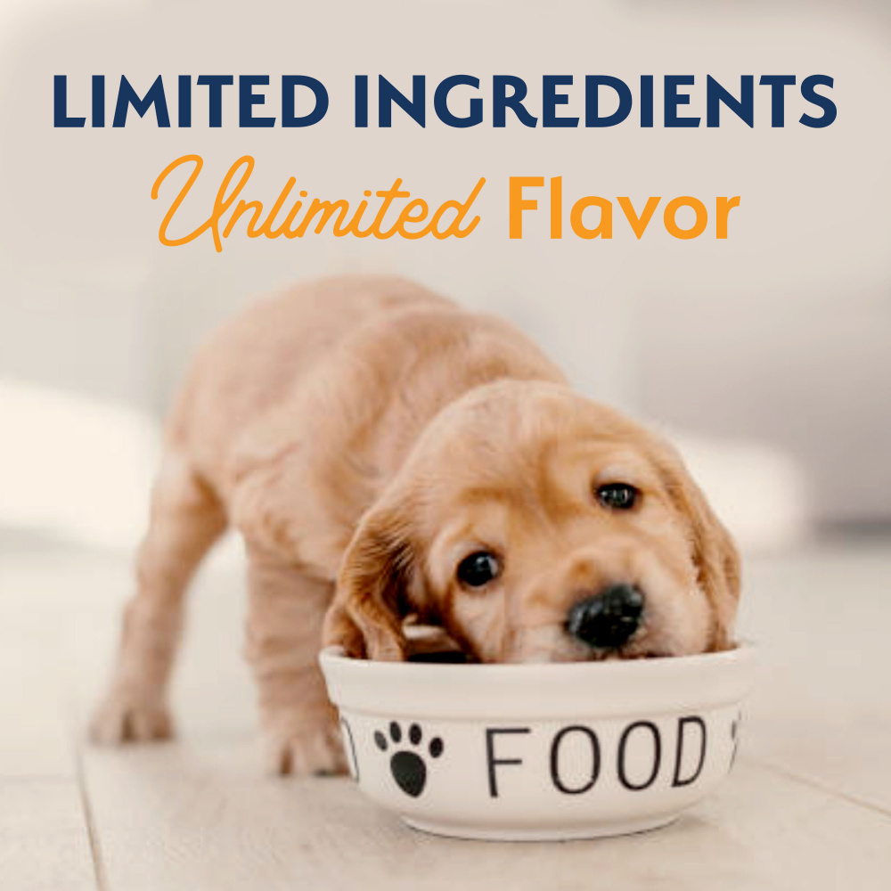 Natural Balance Limited Ingredient Grain-Free Duck & Potato Puppy Dry Dog Food - High Protein Puppy Food for Sensitive Stomachs & Allergies - Perfect for Growing Puppies & Small Breed Dogs