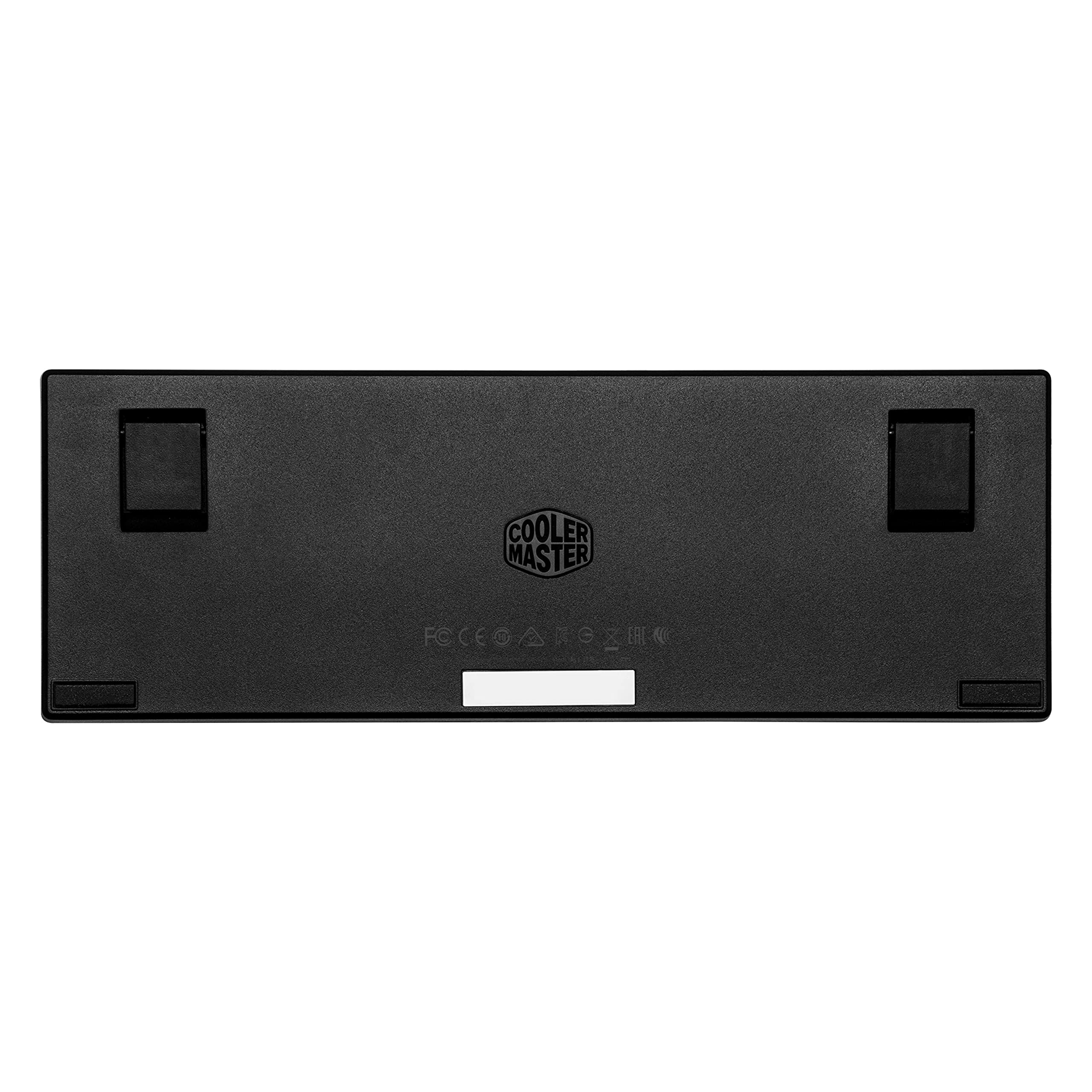 Cooler Master SK622 60% Wireless Bluetooth Mechanical Gaming Keyboard - Low Profile, Blue Switches, RGB Backlit, Ergonomic Design for Mac & Windows (Space Gray, QWERTY) | Perfect for Office Work, Gaming & Programming