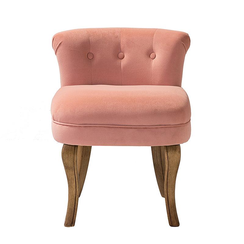 Moises Velvet Vanity Stool with Optional Types - Elegant Makeup Stool for Dressing Table, Bedroom & Bathroom