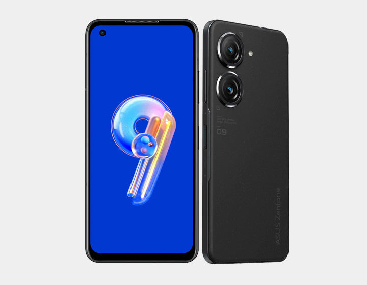 ASUS ZenFone 9 AI2202 5G Smartphone - 256GB Storage, 8GB RAM, Dual SIM, GSM Unlocked (Black) | Powerful Compact Flagship for Gaming, Photography & Business Use