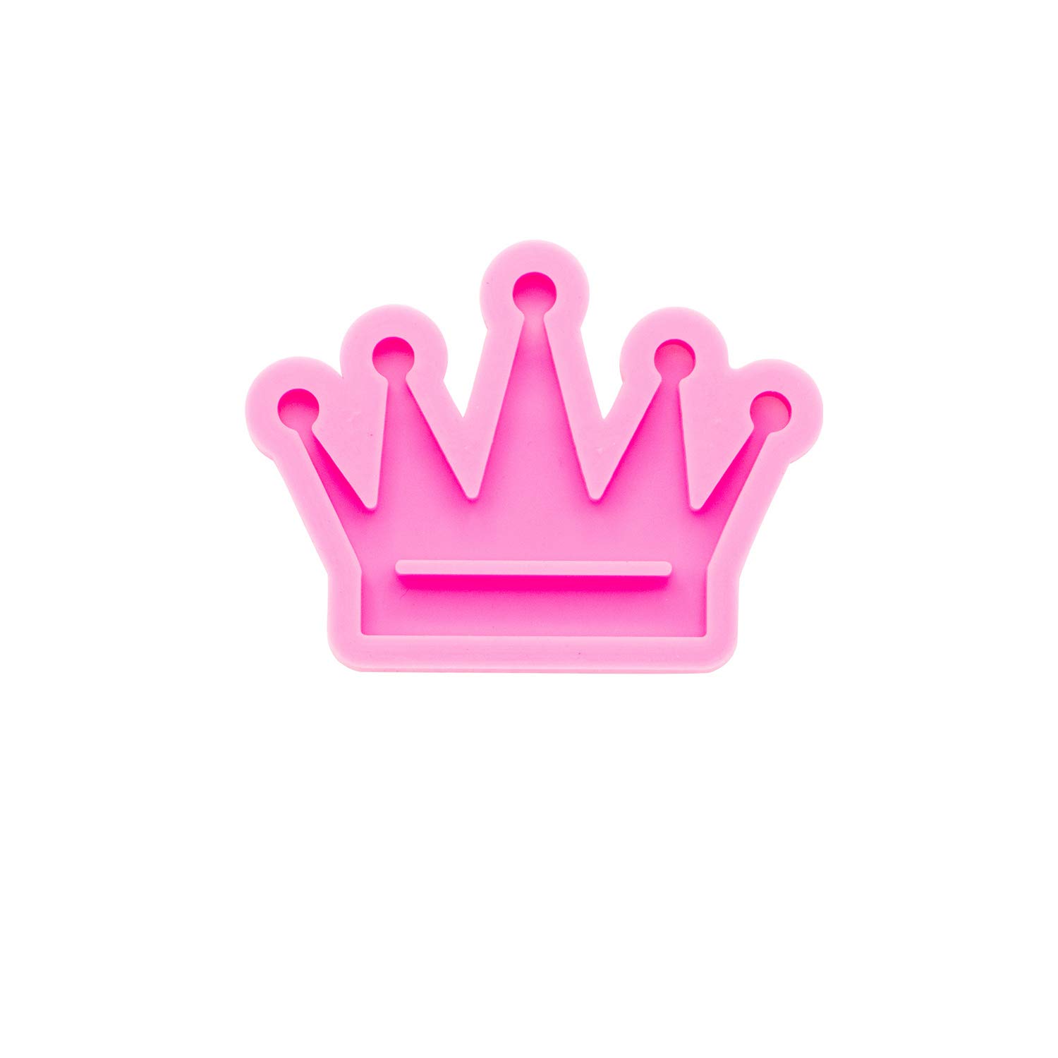 Premium Silicone Crown Mold for Resin Casting, Epoxy Jewelry Making, Polymer Clay & DIY Keychain Crafts - Perfect for Handmade Jewelry, Gift Making & Creative Resin Projects
