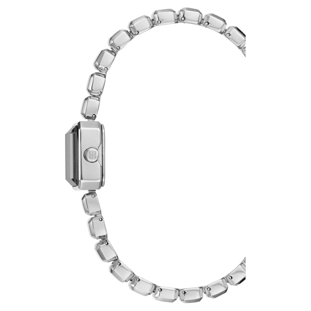 BCBGMAXAZRIA Women's Quartz Silver Stainless Steel Watch BG50677001 - Elegant Timepiece for Office, Party & Everyday Wear