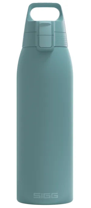 SIGG Shield Therm One 1.0L Insulated Water Bottle - Morning Blue | Leak-Proof & Temperature Control | Perfect for Hiking, Gym & Outdoor Activities