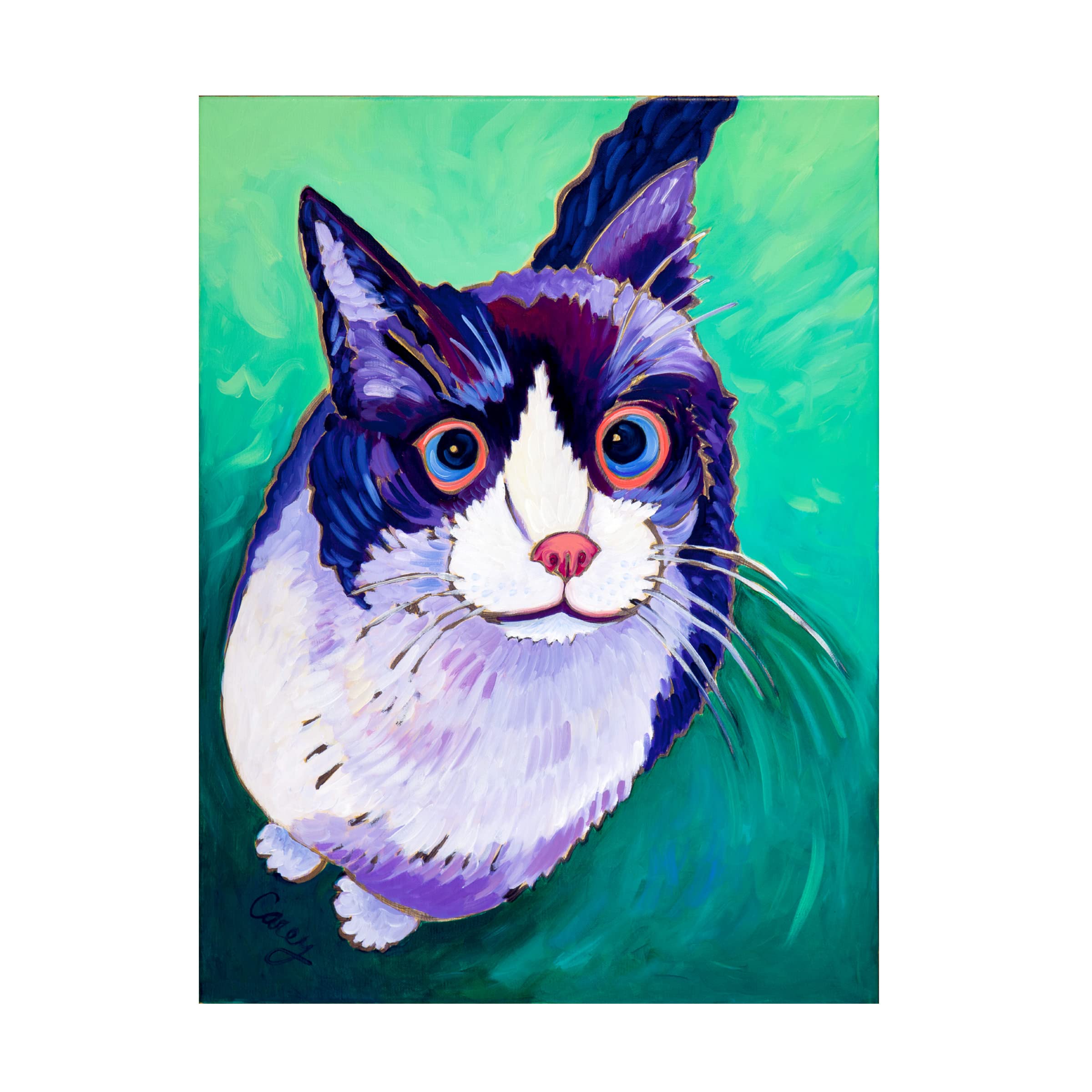 Trademark Fine Art 'Madison' Canvas Wall Art by Cathy Carey - Perfect for Living Room, Bedroom & Office Decor