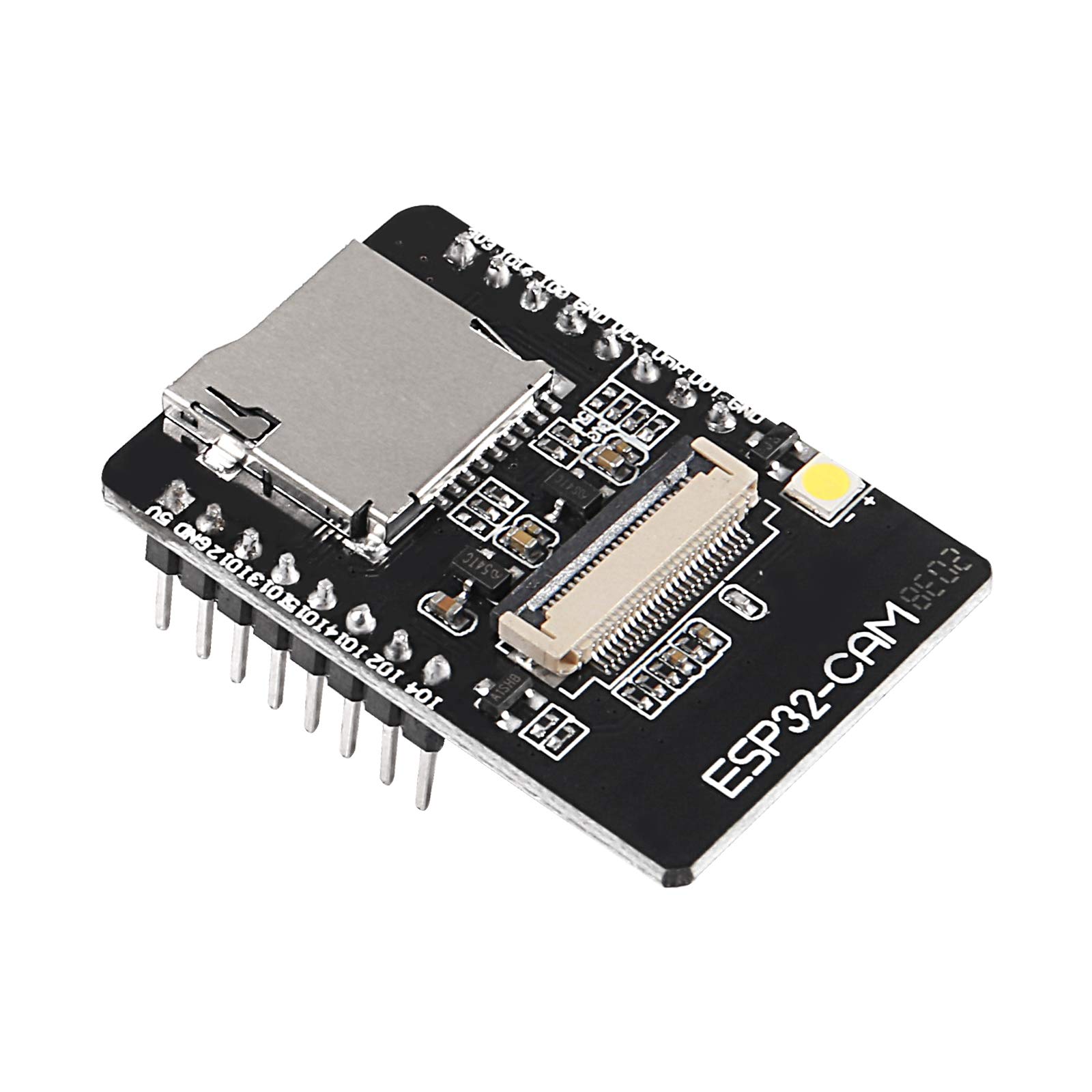 2PCS ESP32-CAM WiFi Bluetooth Development Board with OV2640 2MP Camera Module for Arduino, IoT, Smart Home & Security Projects - Perfect for DIY Electronics, Face Recognition & Remote Monitoring