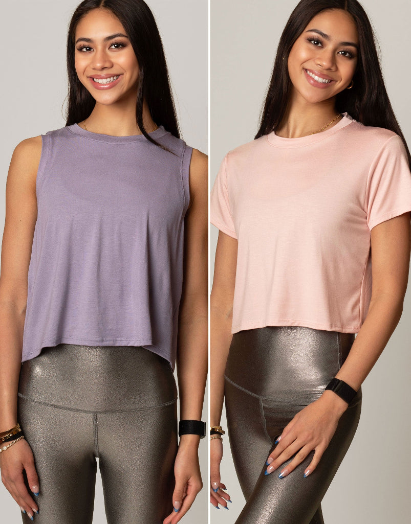 Premium Tank Top Tee Kit - Soft Cotton Comfort Fit for Women & Men - Perfect for Gym, Yoga, and Casual Wear