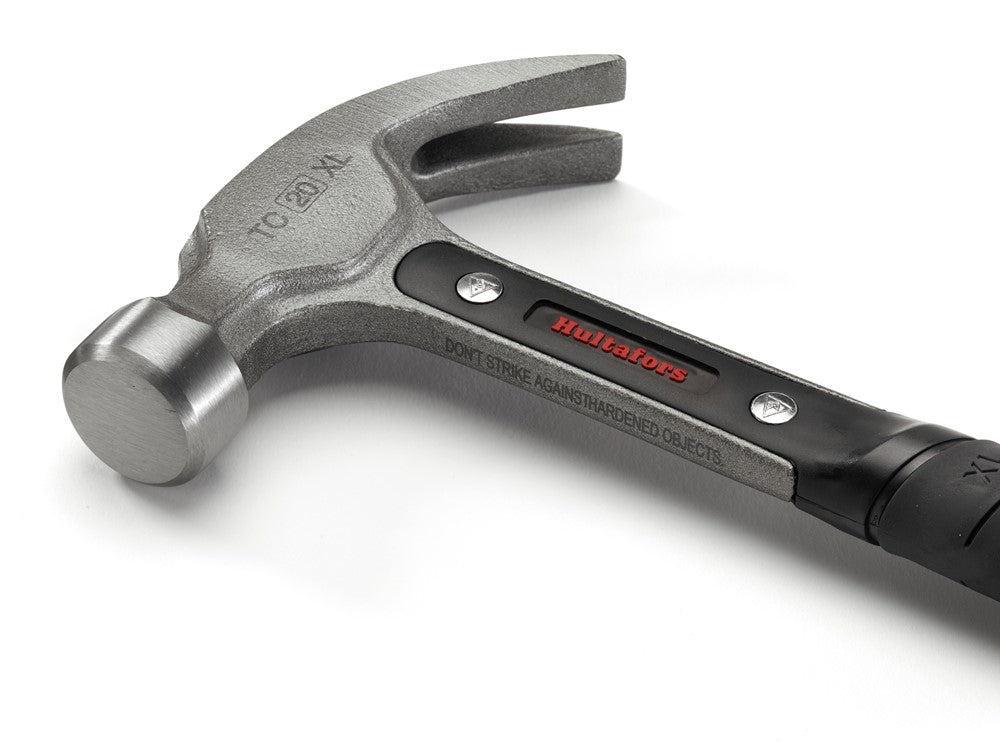 Hultafors TC Claw Hammer - Durable Steel Construction with Ergonomic Handle for Carpentry, Woodworking, and DIY Home Projects