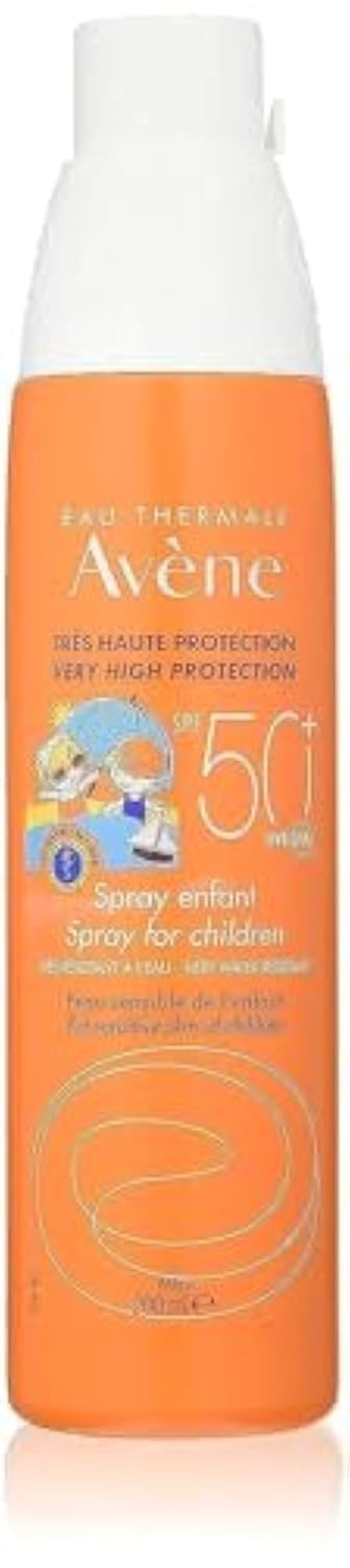 Pierrefabre Avène Sunscreen SPF 50+ for Face and Body, 210g – Water-Resistant, Fragrance-Free, Sensitive Skin Protection for Outdoor Activities & Beach Days